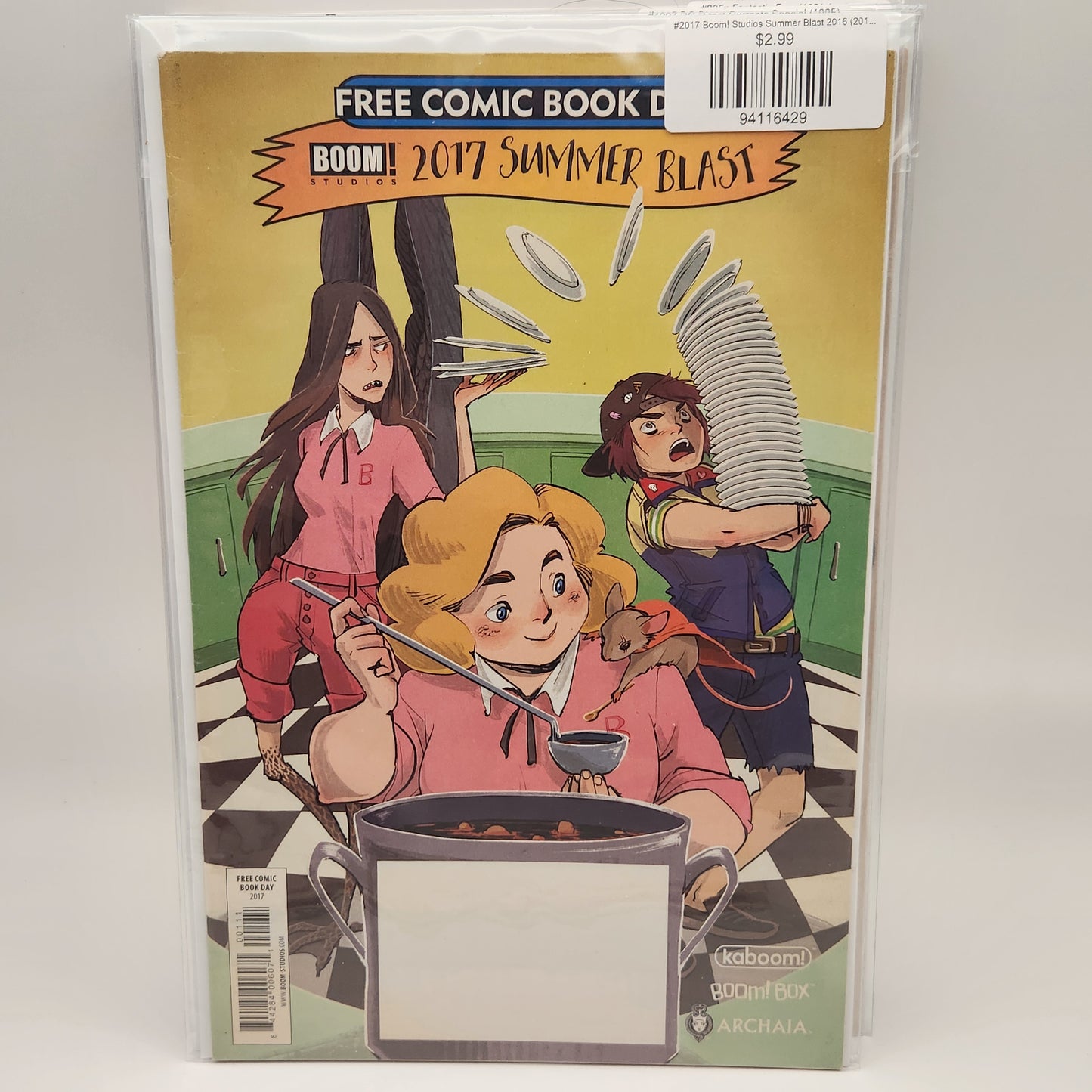 #2017 Boom! Studios Summer Blast 2016 (2016 Boom) FCBD
