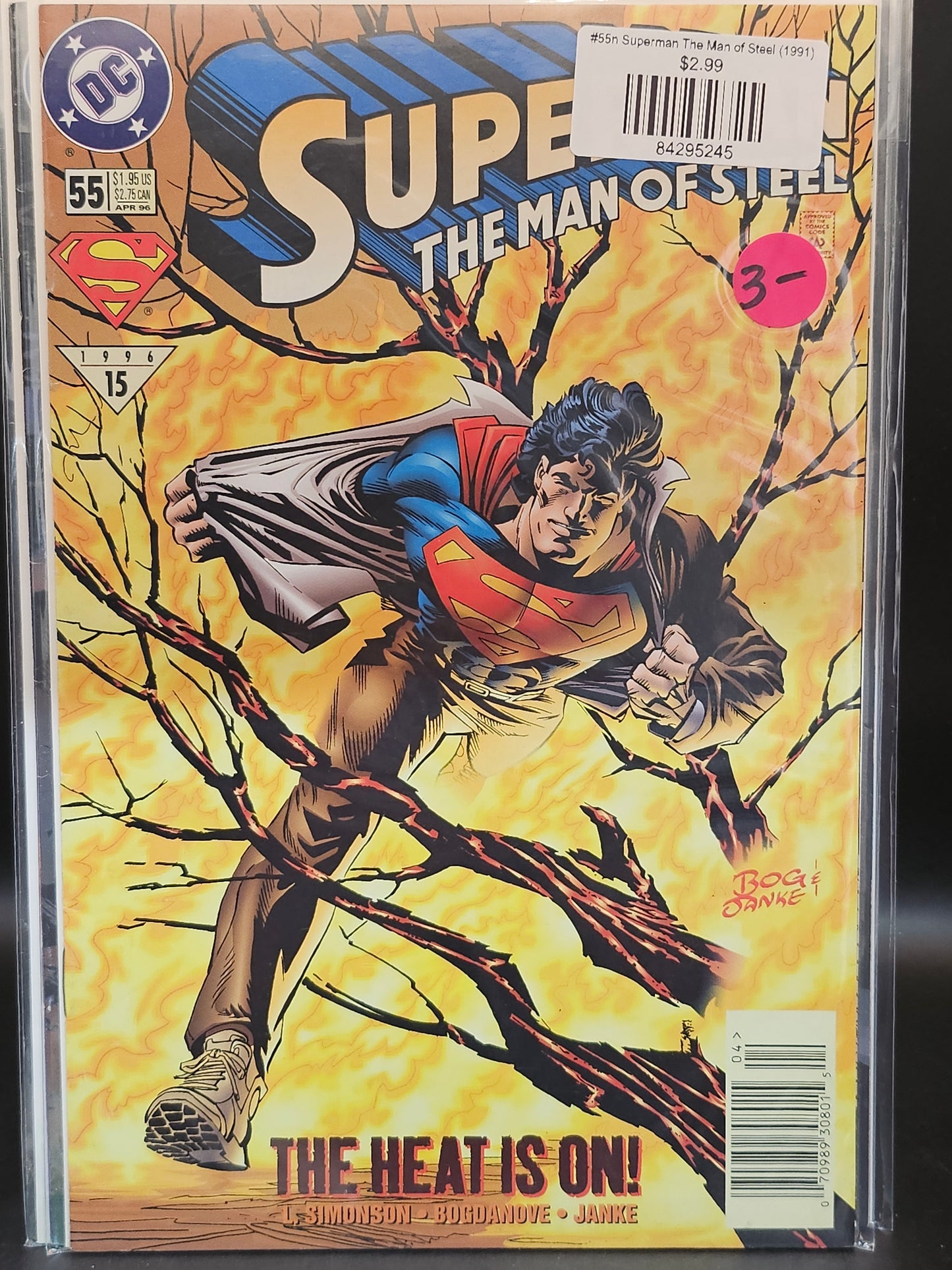 #55n Superman The Man of Steel (1991)