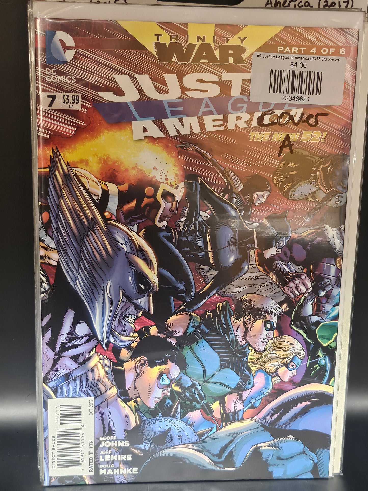 #7 Justice League of America (2013 3rd Series)