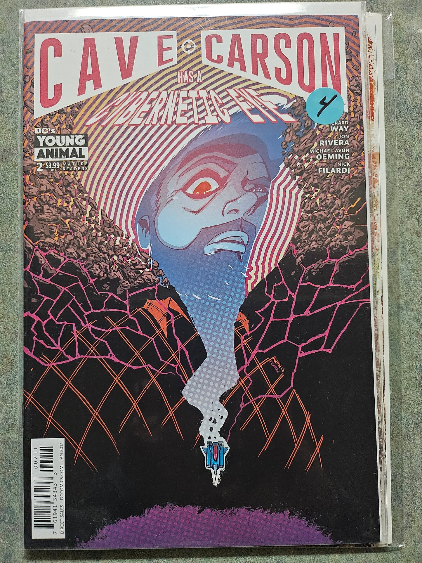 102.101 – Cave Carson - #2 -2016-18
