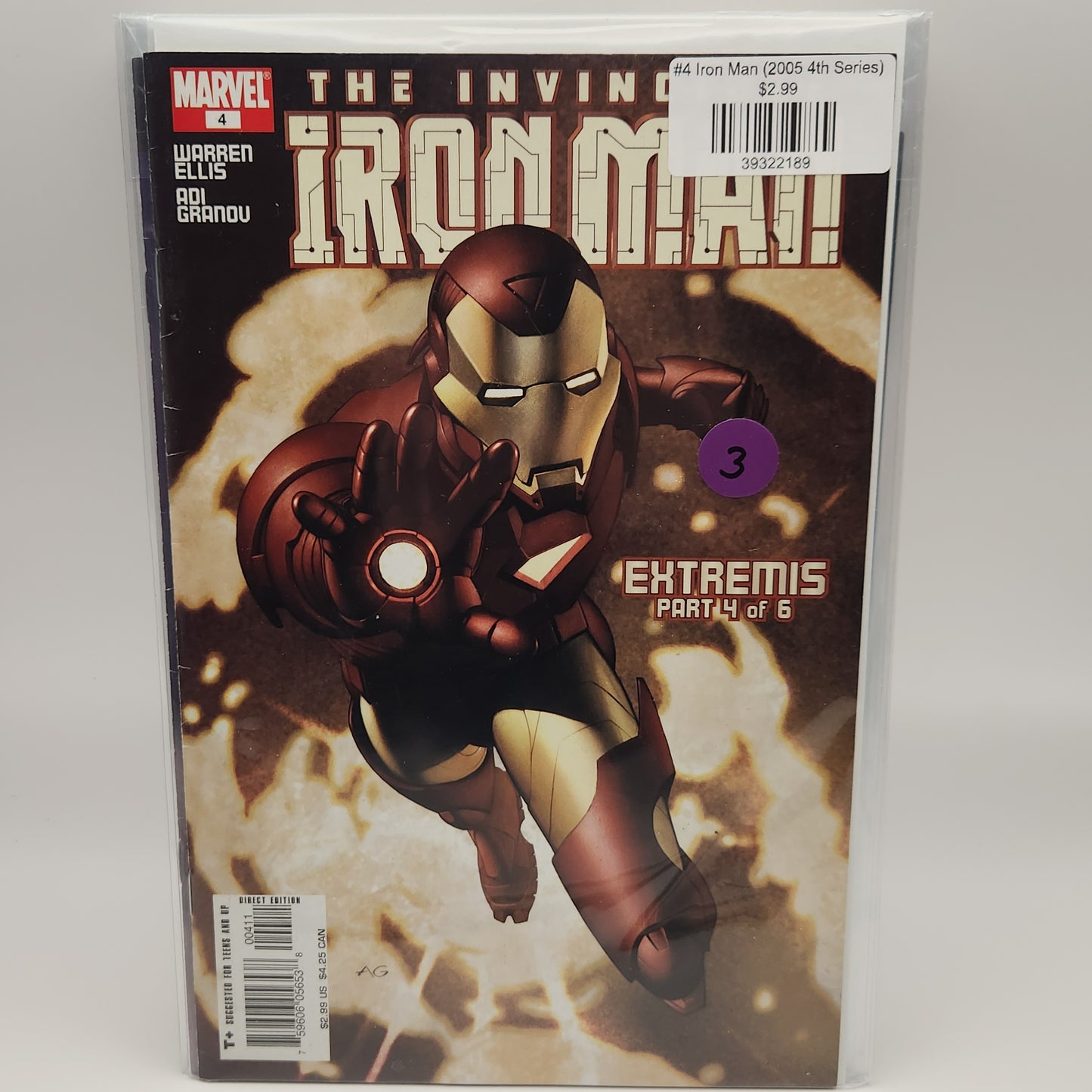 #4 Iron Man (2005 4th Series)