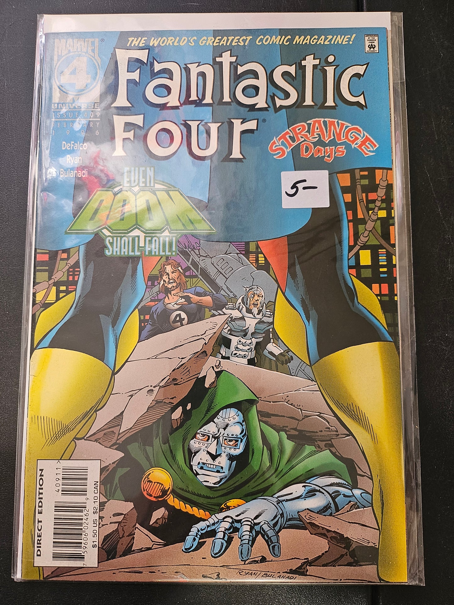 103.100 – Fantastic Four - #409 -1961-95