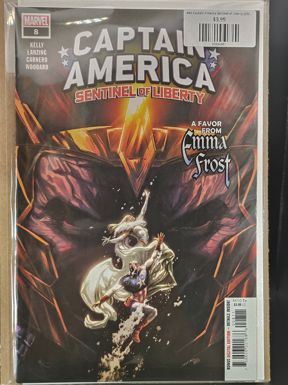 #8A Captain America Sentinel of Liberty (2022 Marvel)