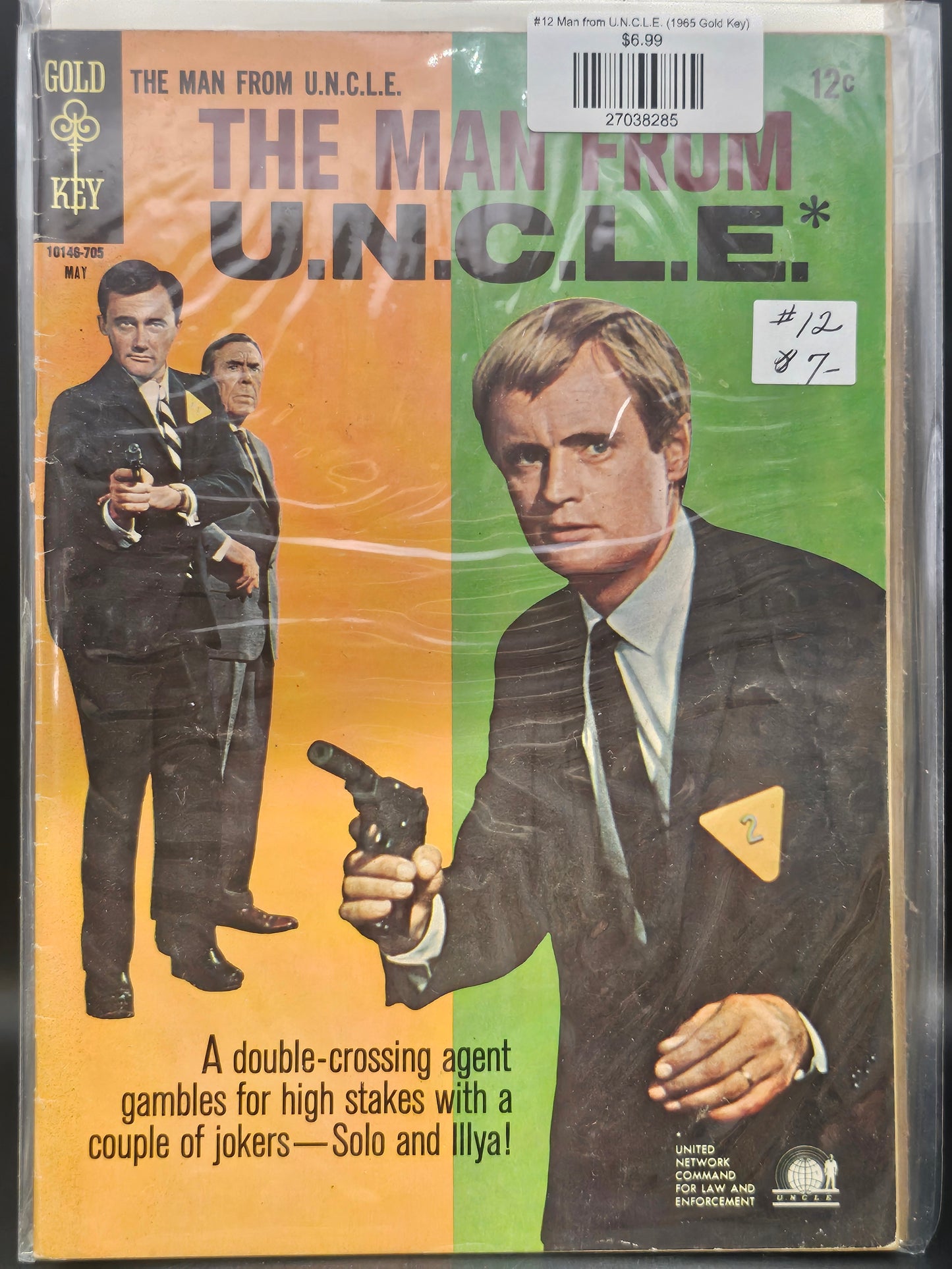#12 Man from U.N.C.L.E. (1965 Gold Key)
