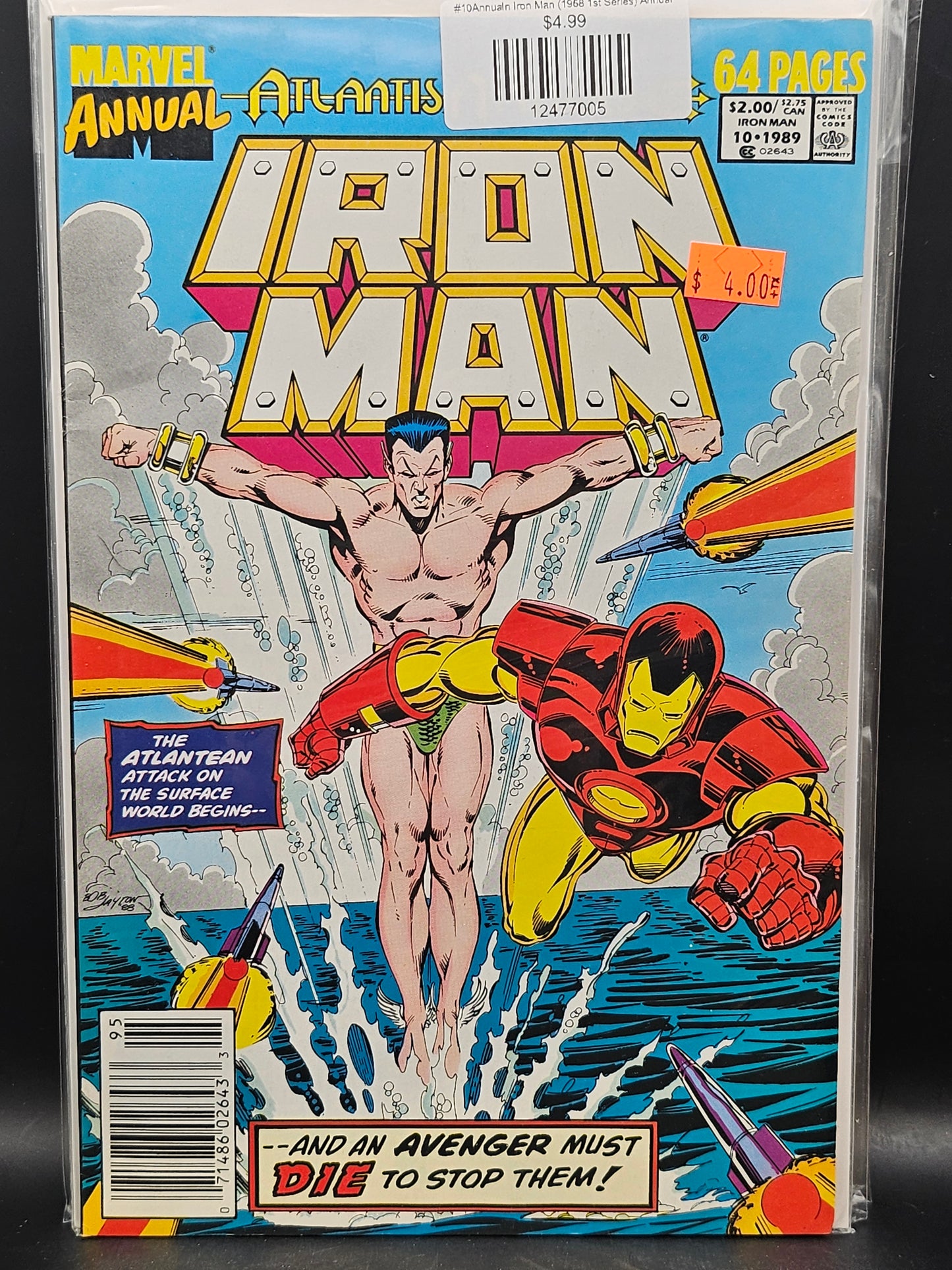 #10Annualn Iron Man (1968 1st Series) Annual