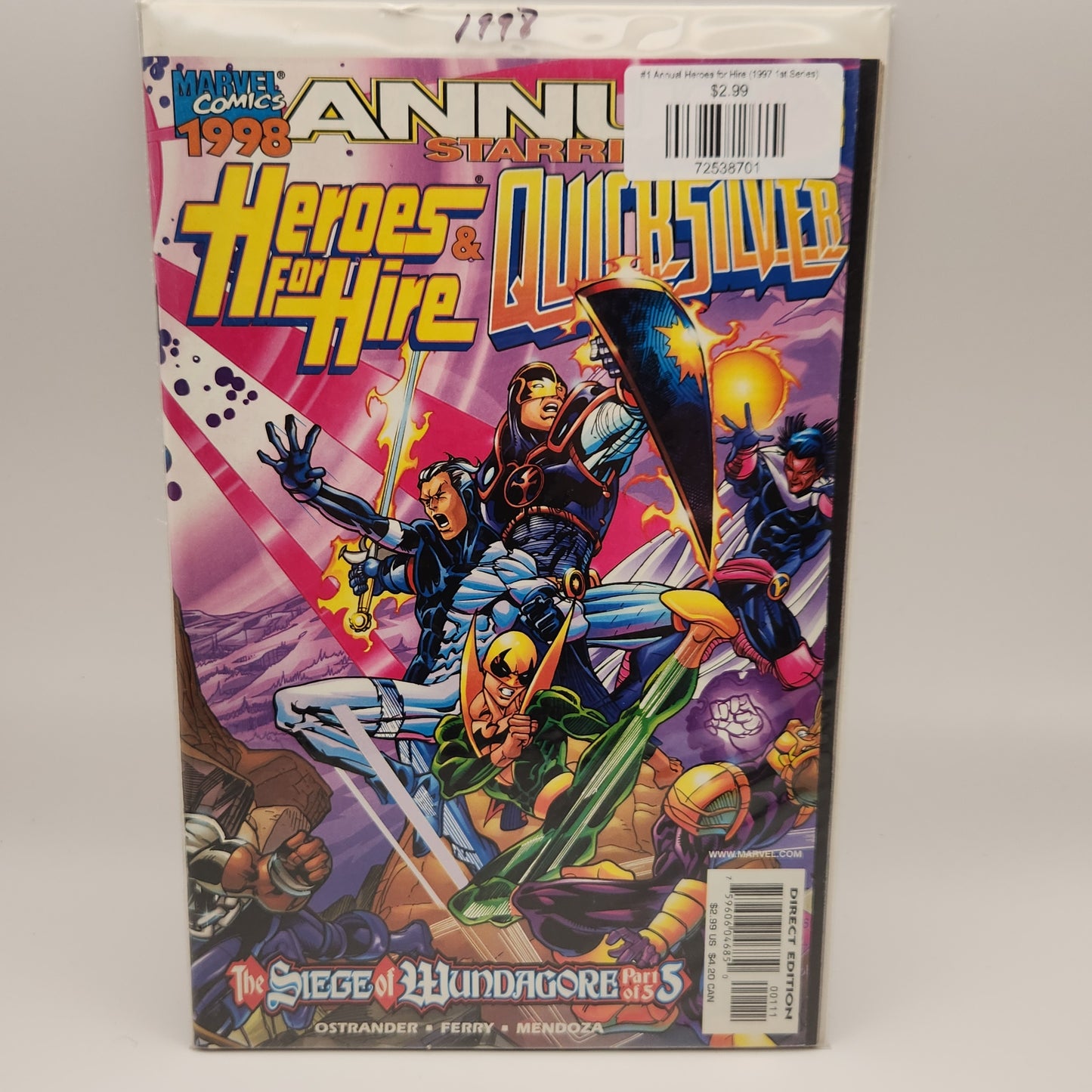 #1 Annual Heroes for Hire (1997 1st Series)
