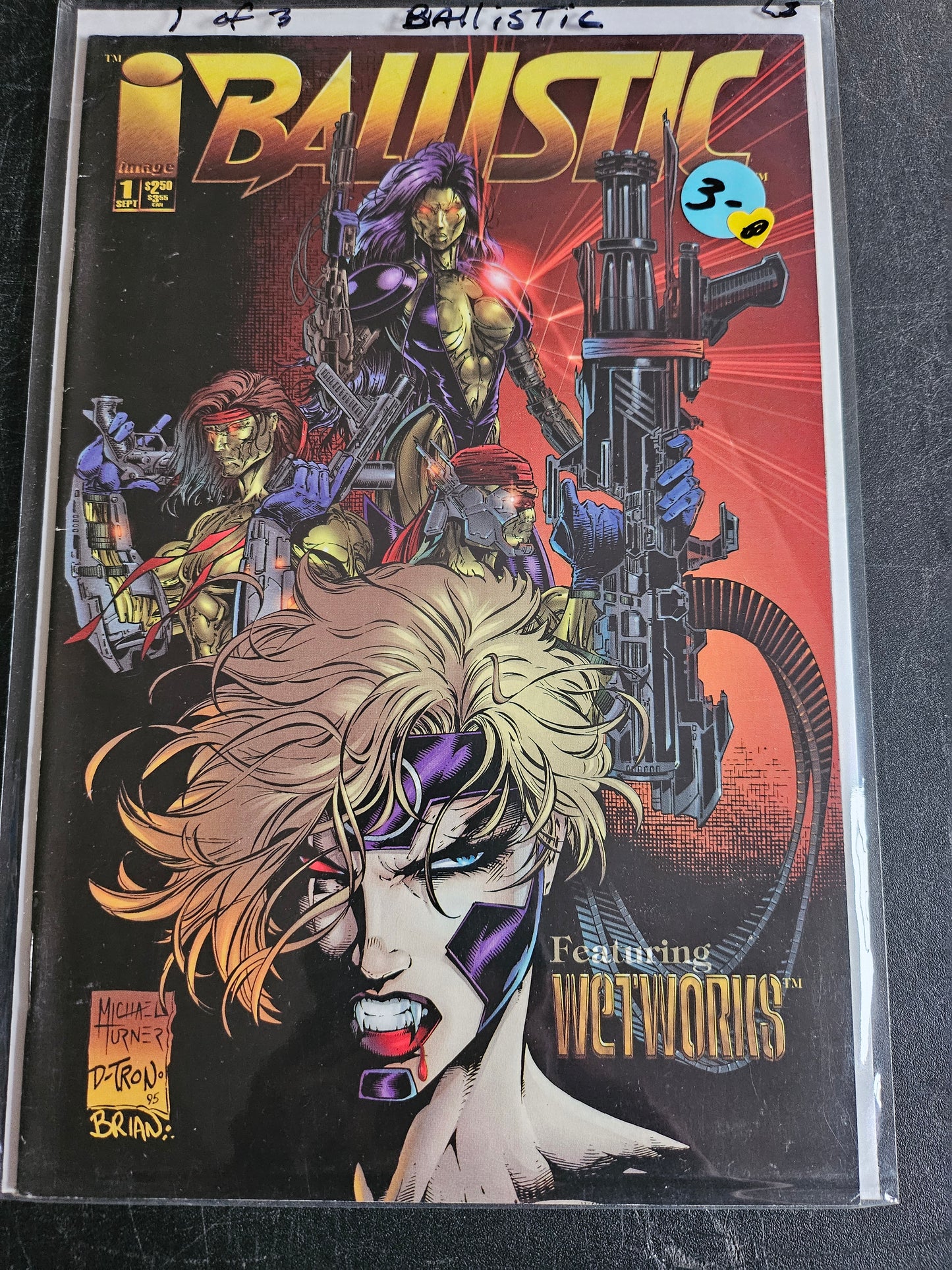 Ballistic – Image Comics – (1995) – Volume 1 – Limited Series - #1