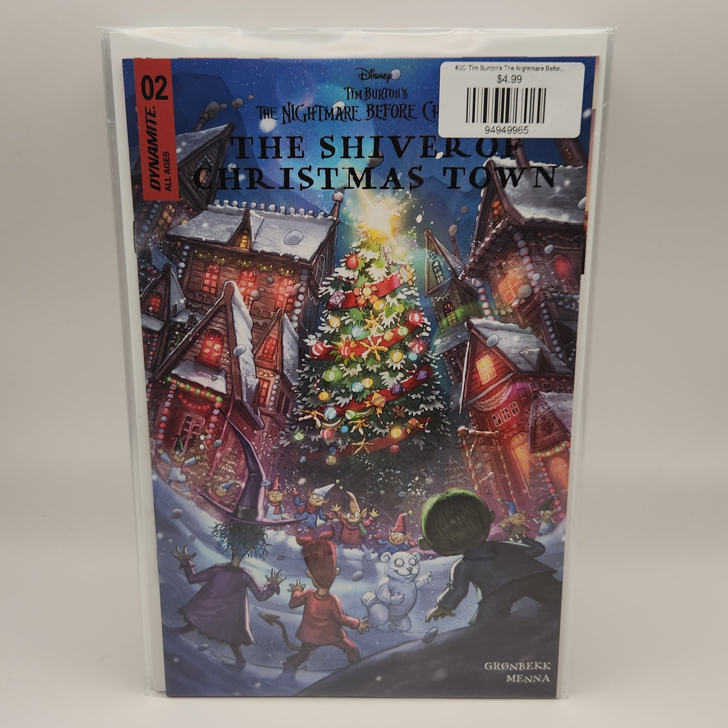 #2C Tim Burton's The Nightmare Before Christmas The Shiver of Christmas Town (2026 Dynamite)