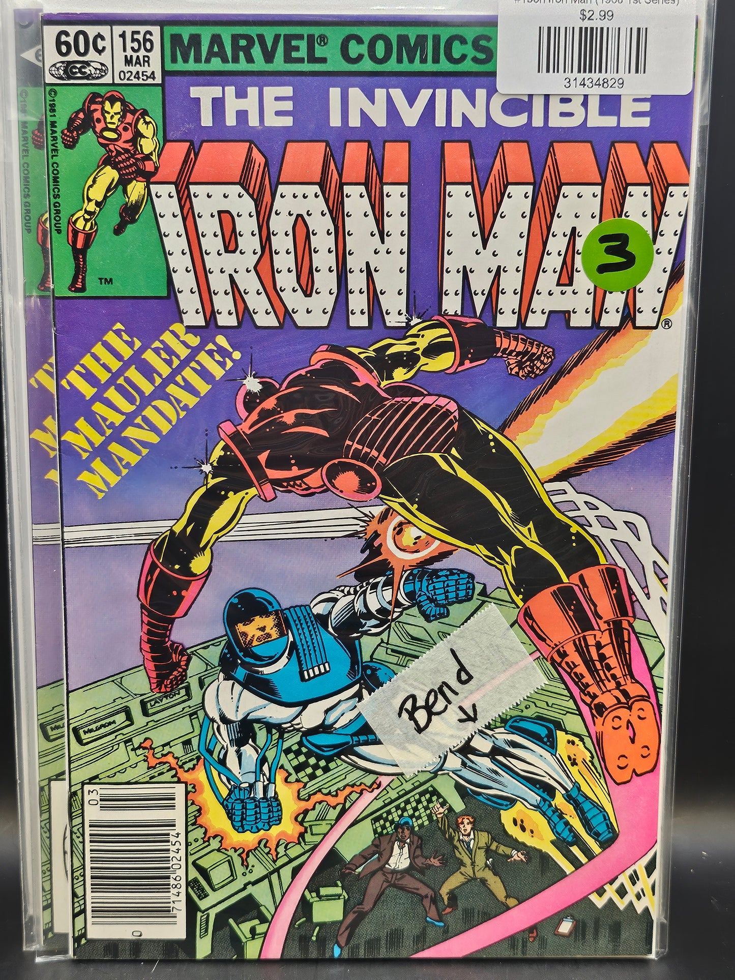 #156n Iron Man (1968 1st Series)
