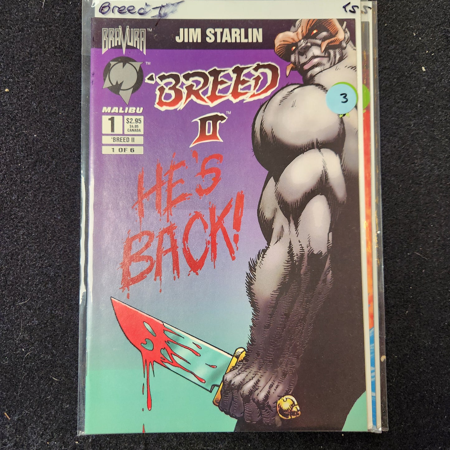 Breed II: Book of Revelation – Malibu Comics / Bravura – (1994–1995) – Volume 2 – Limited Series - #1 of 6