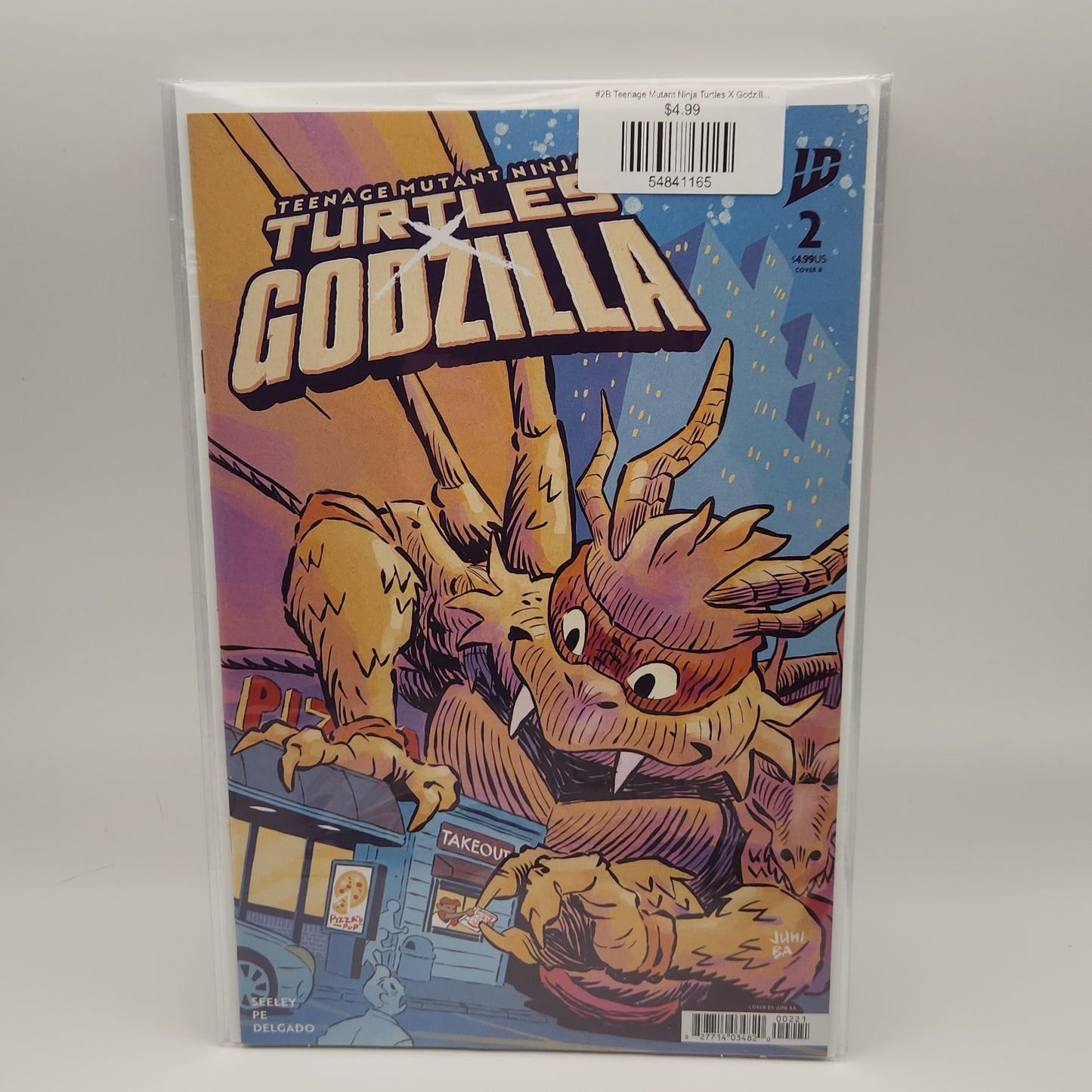 #2B Teenage Mutant Ninja Turtles X Godzilla (2025 IDW)