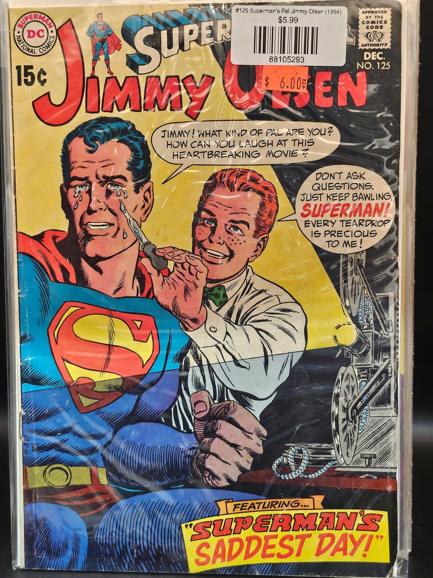 #125 Superman's Pal Jimmy Olsen (1954)