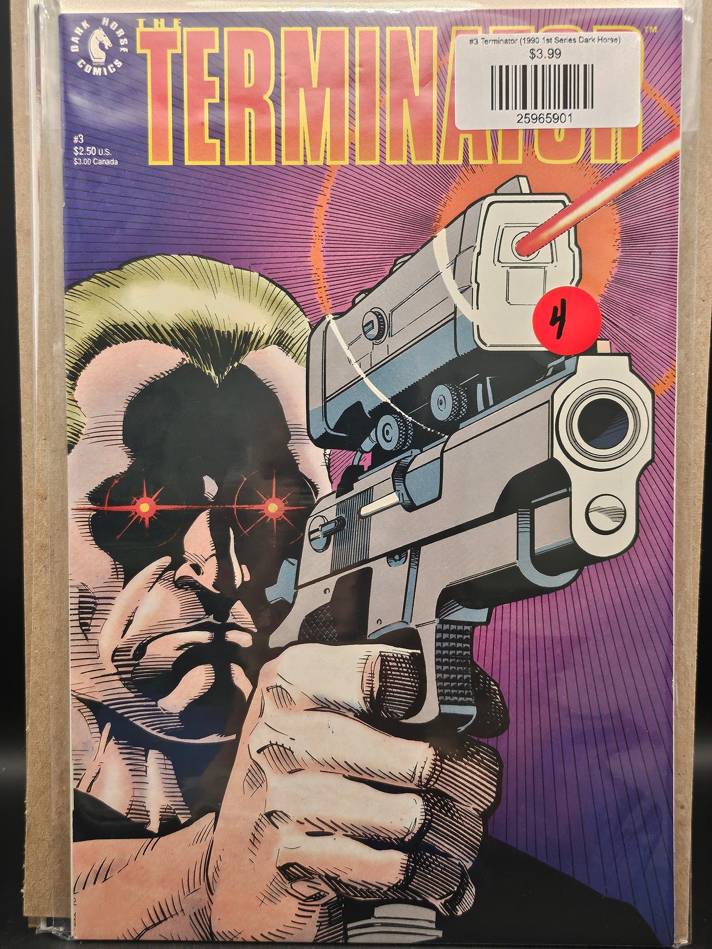 #3 Terminator (1990 1st Series Dark Horse)