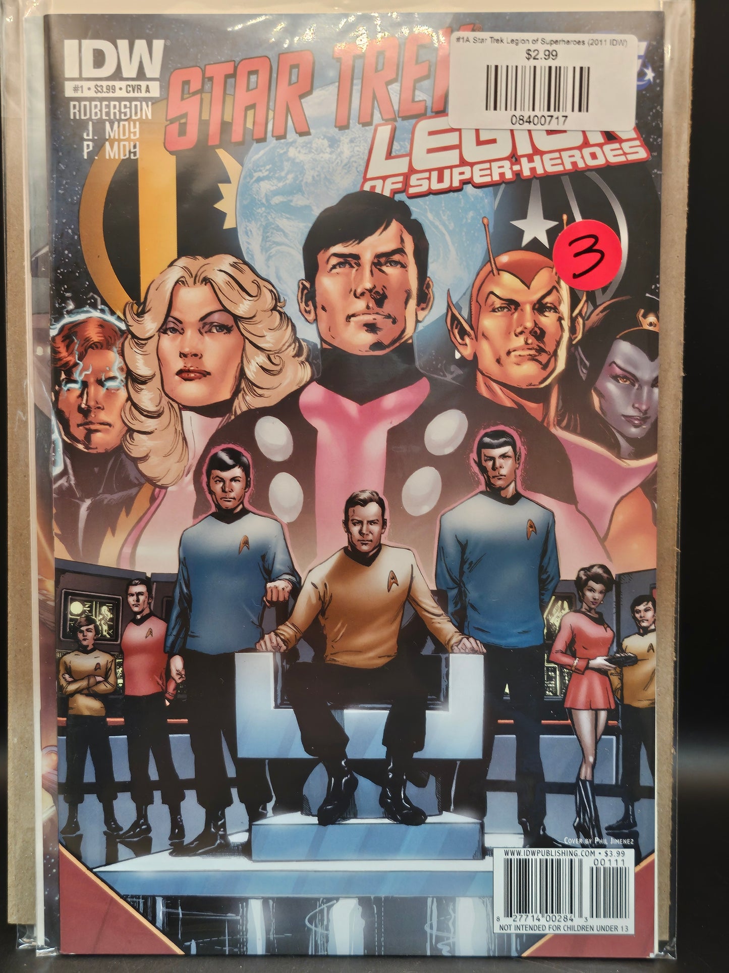 #1A Star Trek Legion of Superheroes (2011 IDW)