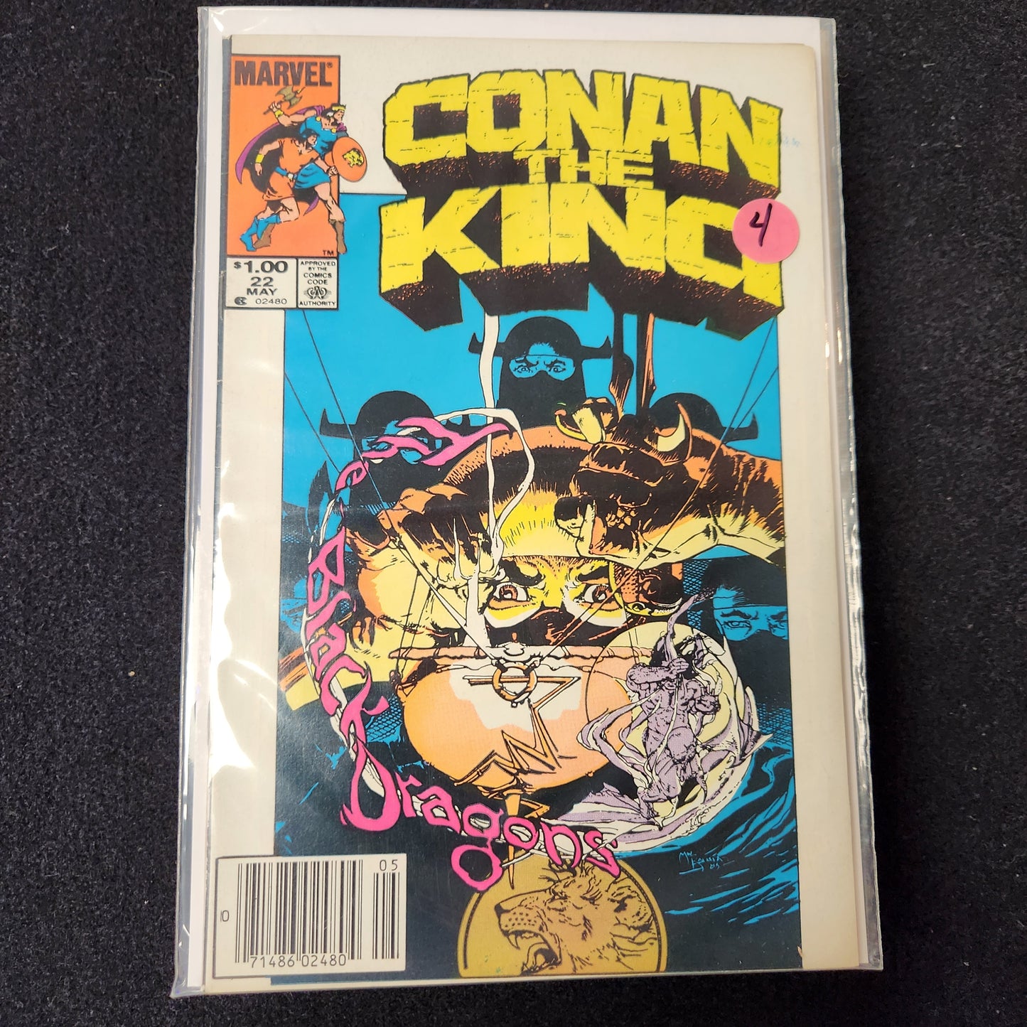 Conan the King – Marvel Comics – 1980–1989 – Volume 1 – Ongoing Series – #22