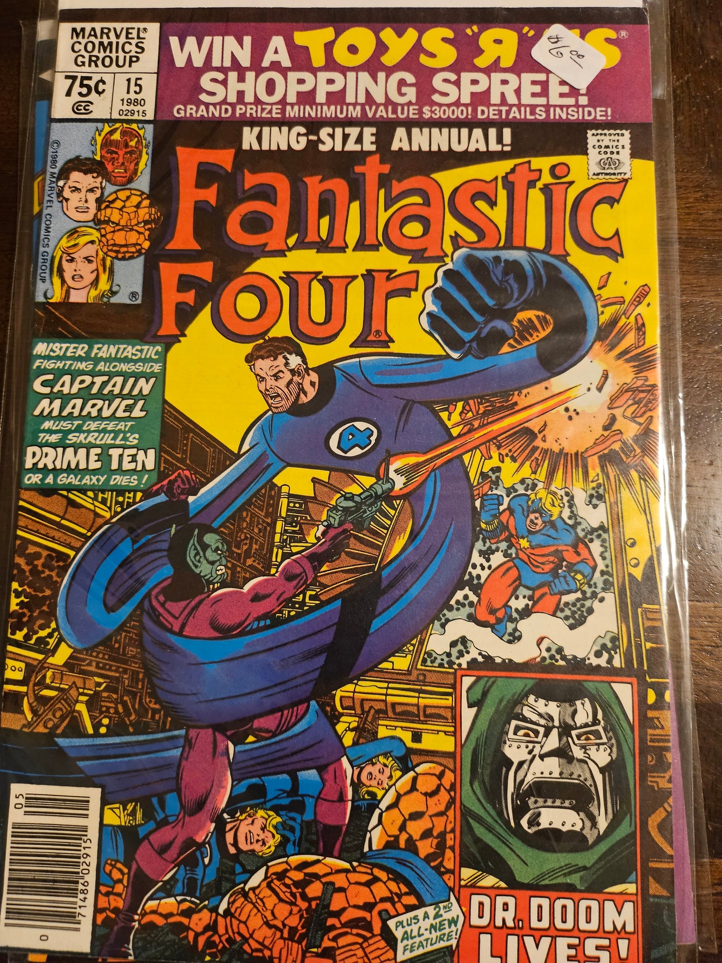 107.106 – Fantastic Four - #15 -1961-95
