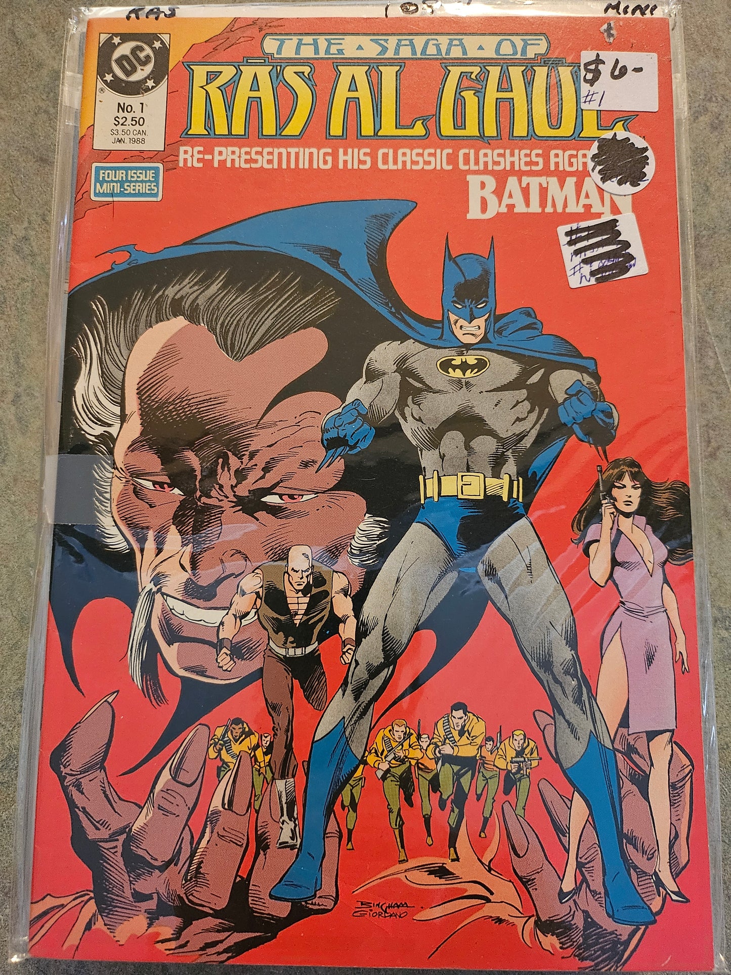 130.100 – #1 of 4 – limited series – Saga of Ras Al Ghul Limited Series