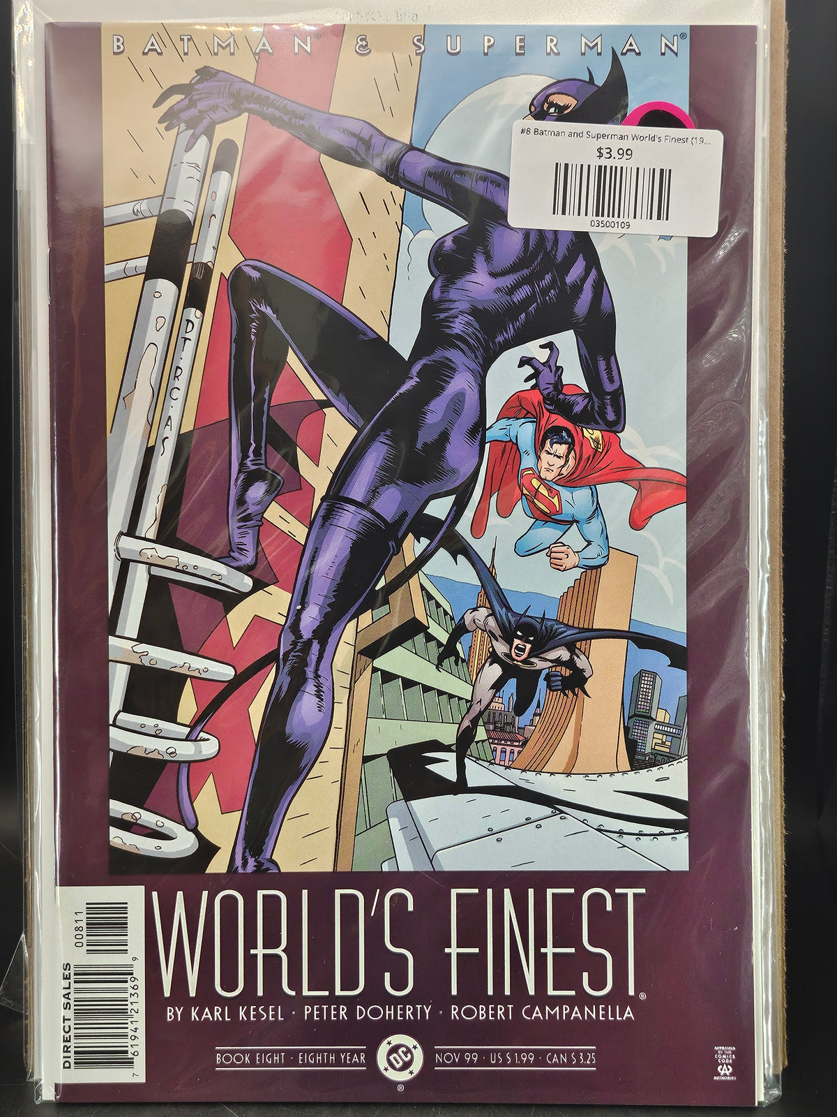 #8 Batman and Superman World's Finest (1999)