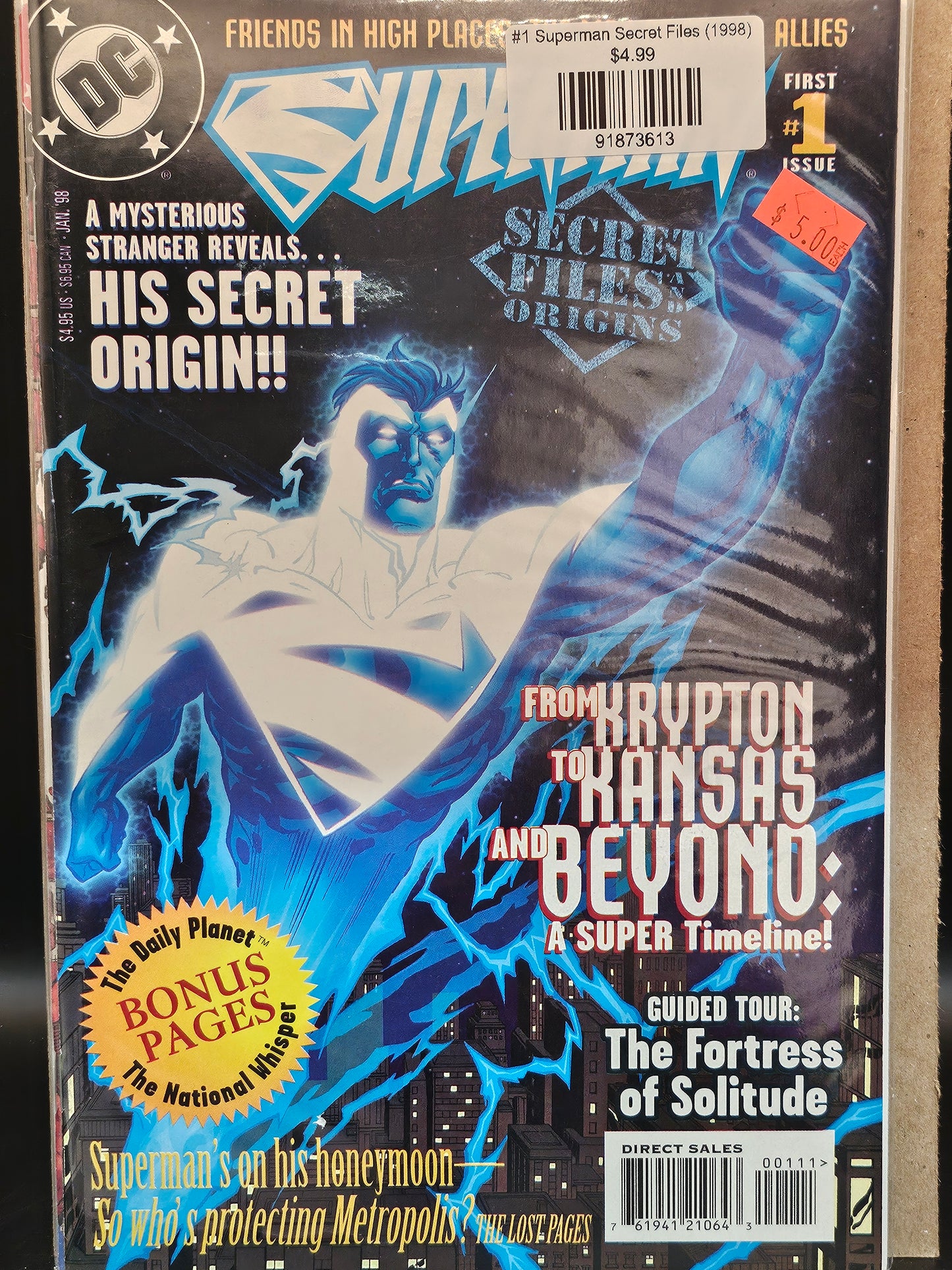 #1 Superman Secret Files (1998)