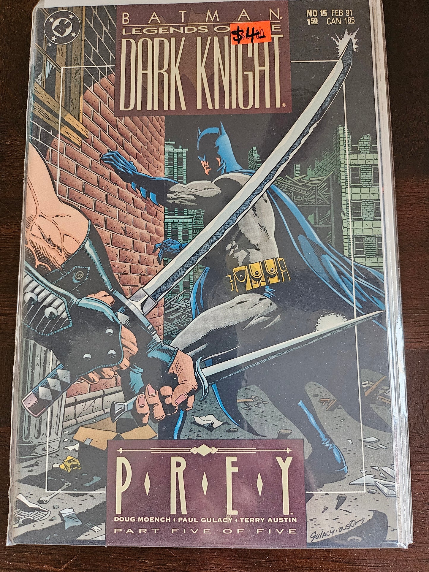 Batman: Legends of the Dark Knight – DC Comics – 1989–2007 – Volume 1 – #15