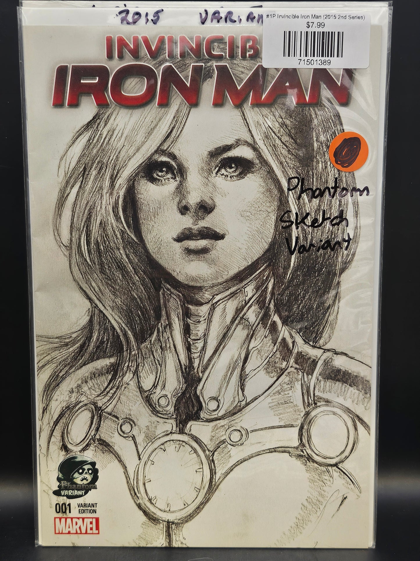 #1P Invincible Iron Man (2015 2nd Series)