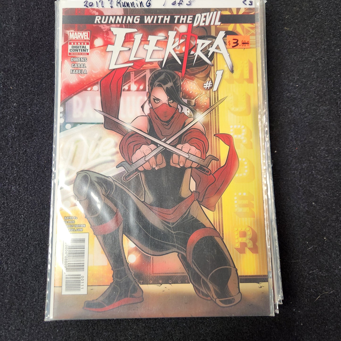 101.108 – #1 of 5 – running with the devil – Elecktra Limited Series