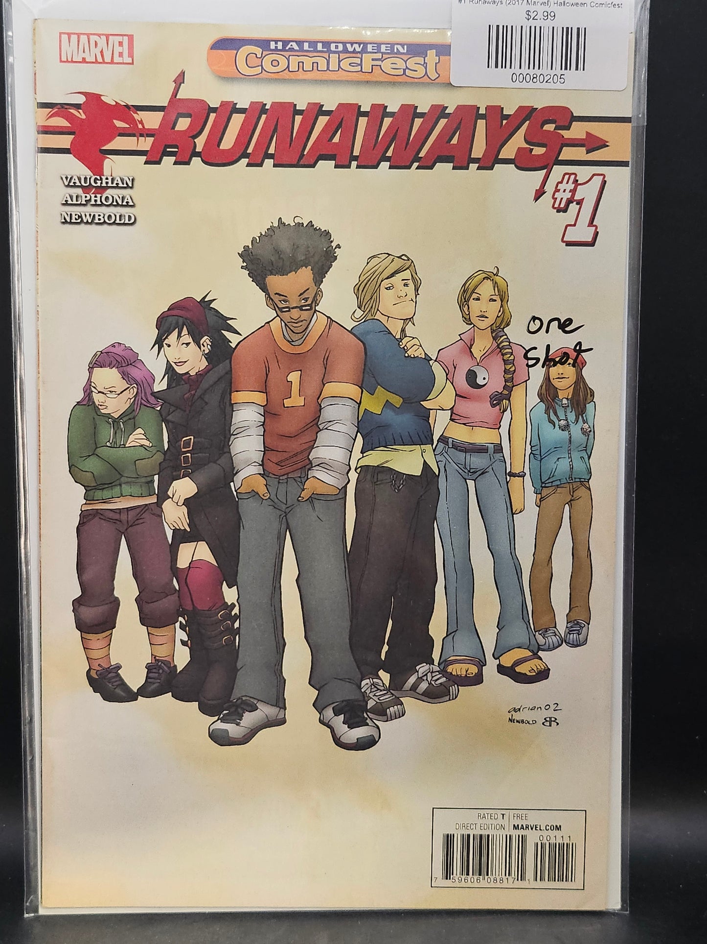 #1 Runaways (2017 Marvel) Halloween Comicfest