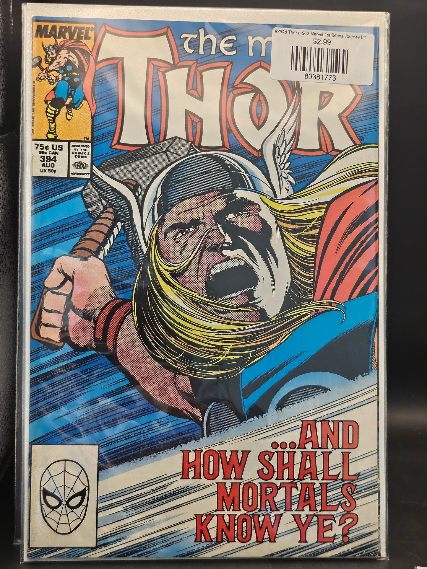 #394d Thor (1962 Marvel 1st Series Journey Into Mystery)