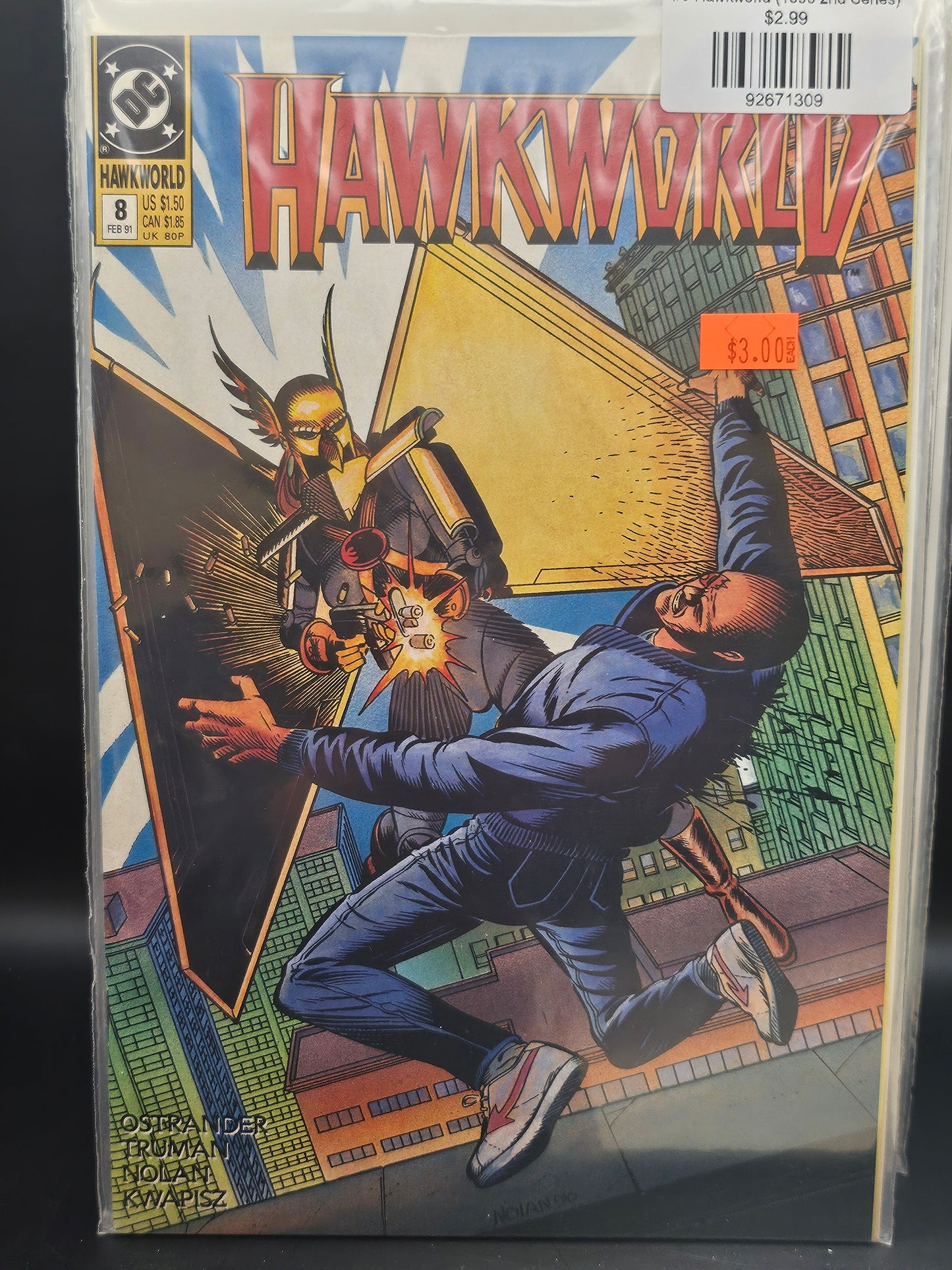 #8 Hawkworld (1990 2nd Series)