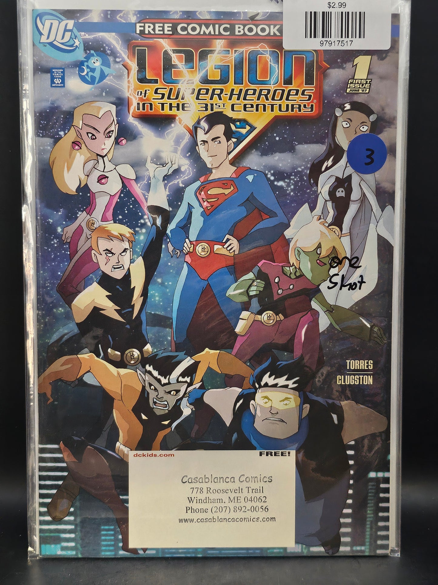 #1 Legion of Super-Heroes in the 31st Century FCBD (2007)