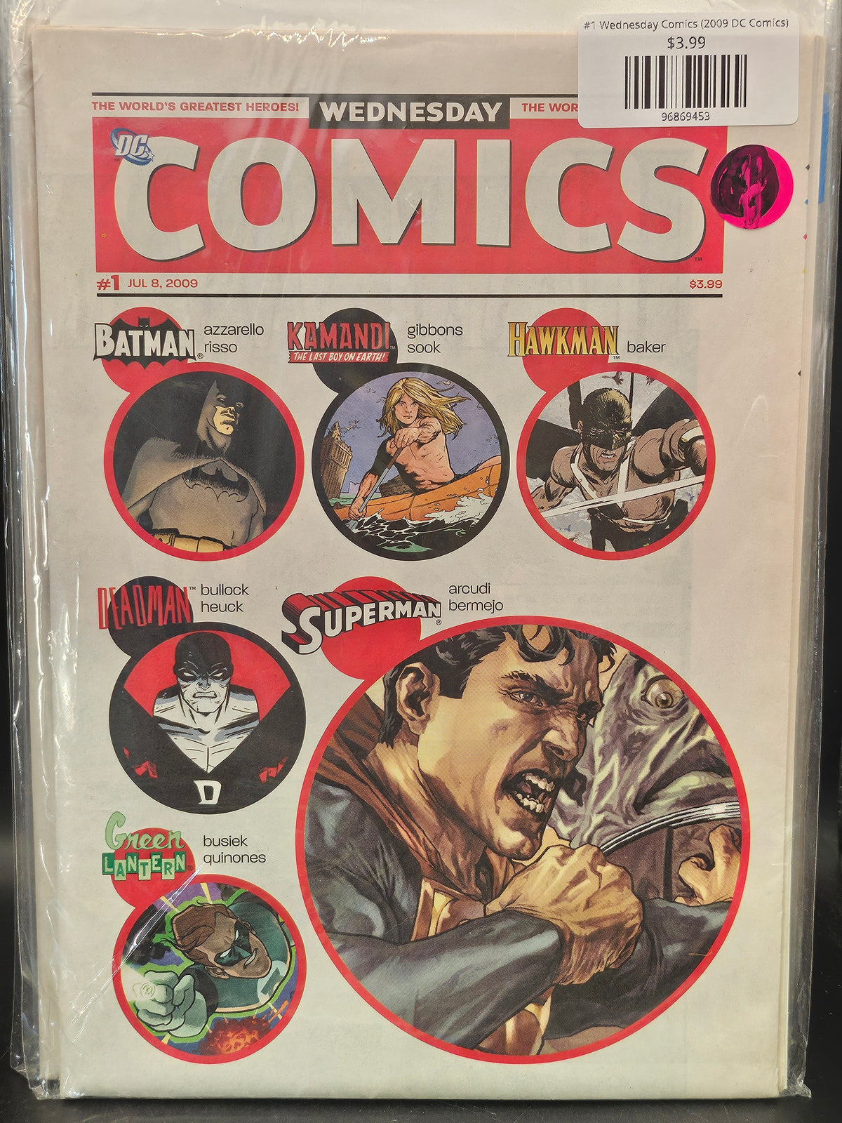 #1 Wednesday Comics (2009 DC Comics)