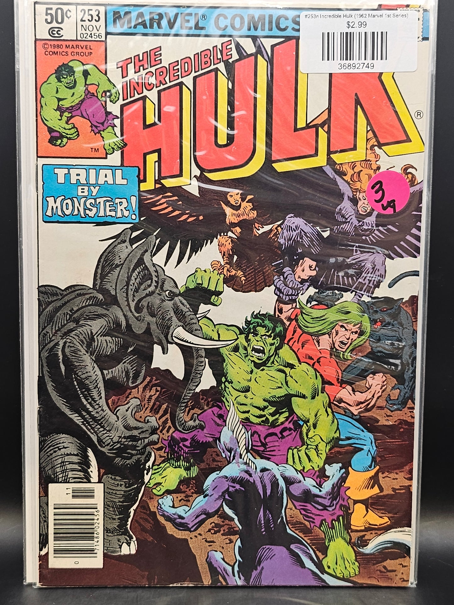 #253n Incredible Hulk (1962 Marvel 1st Series)