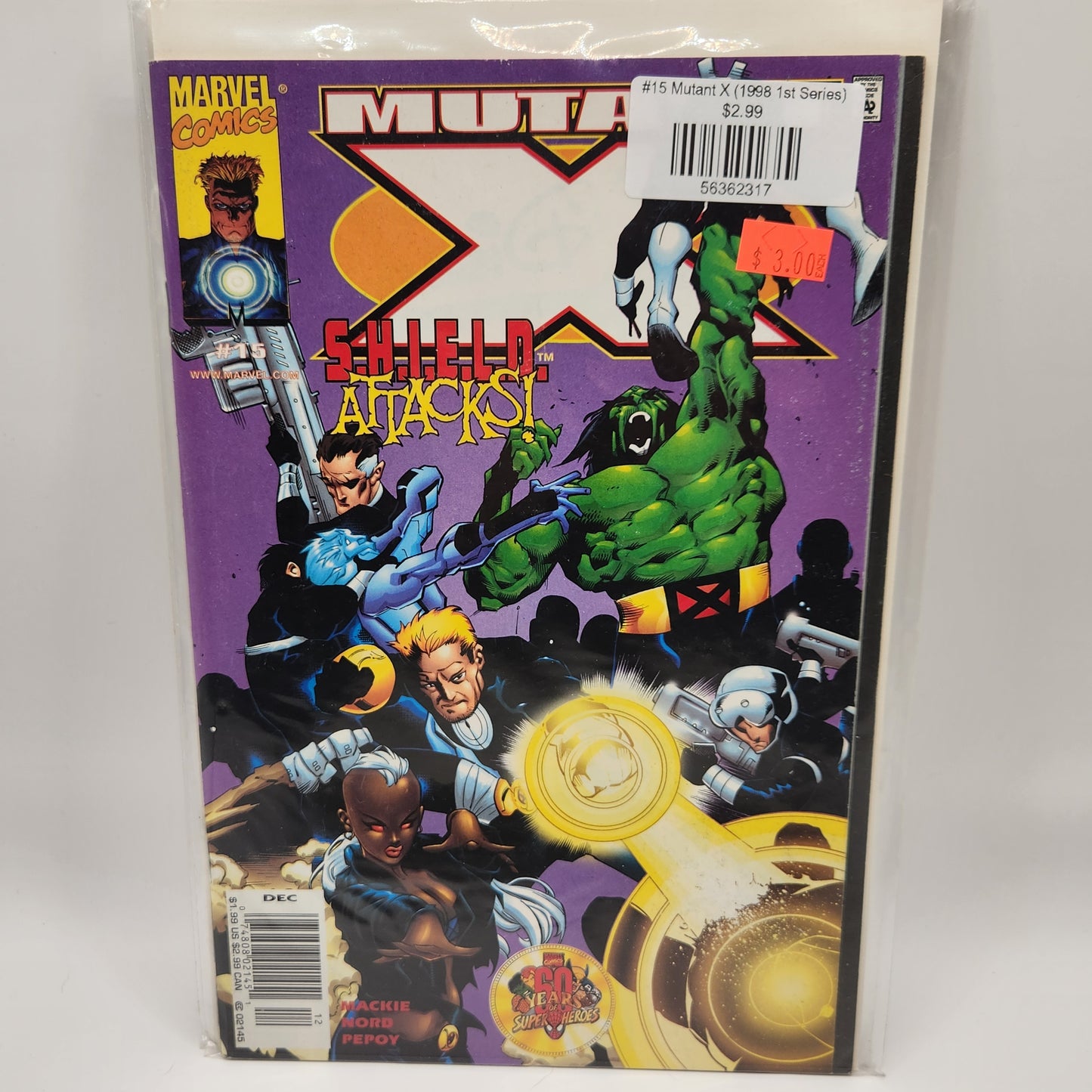 #15 Mutant X (1998 1st Series)