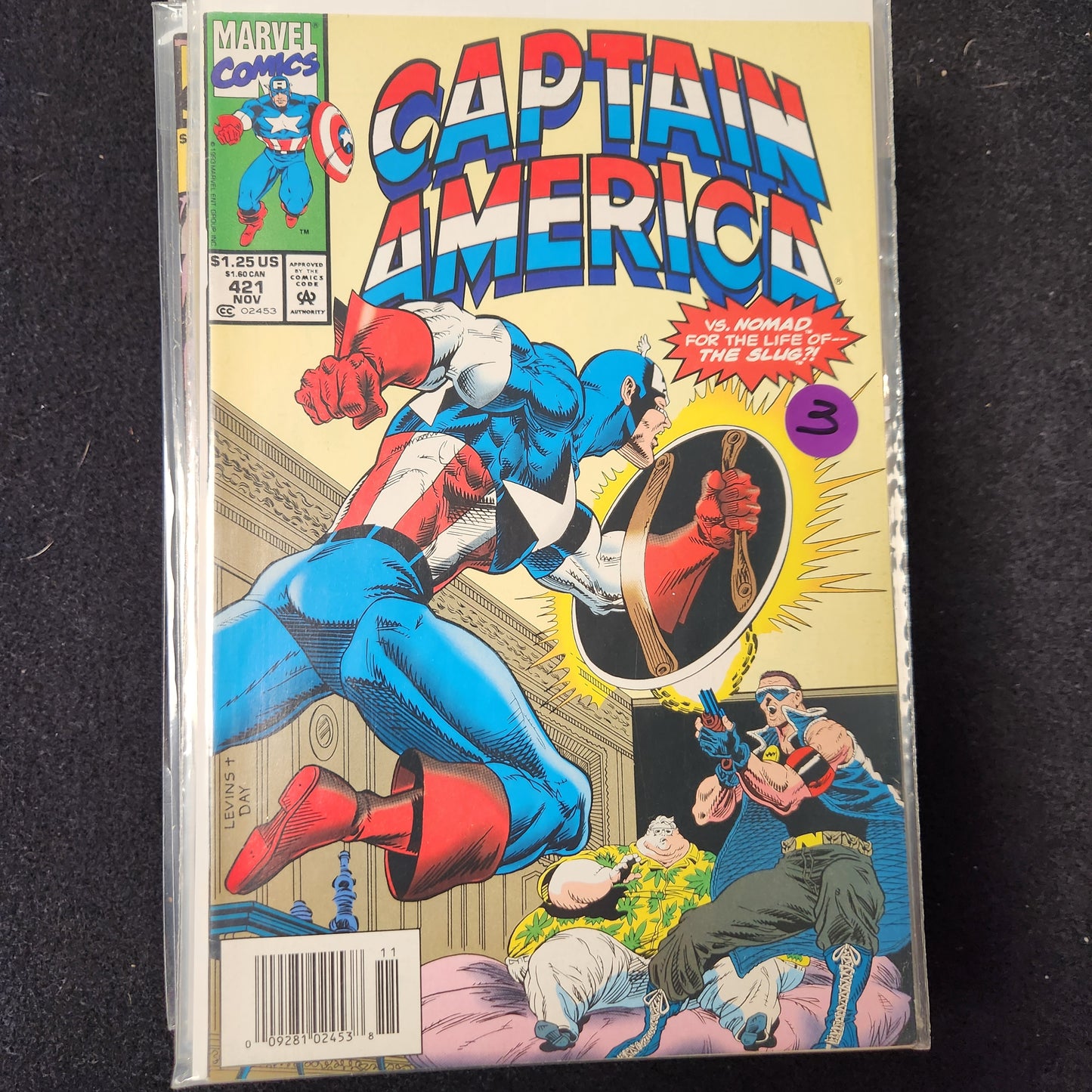 Captain America – Marvel – 1968–1996 – Volume 1 – Ongoing Series – #421