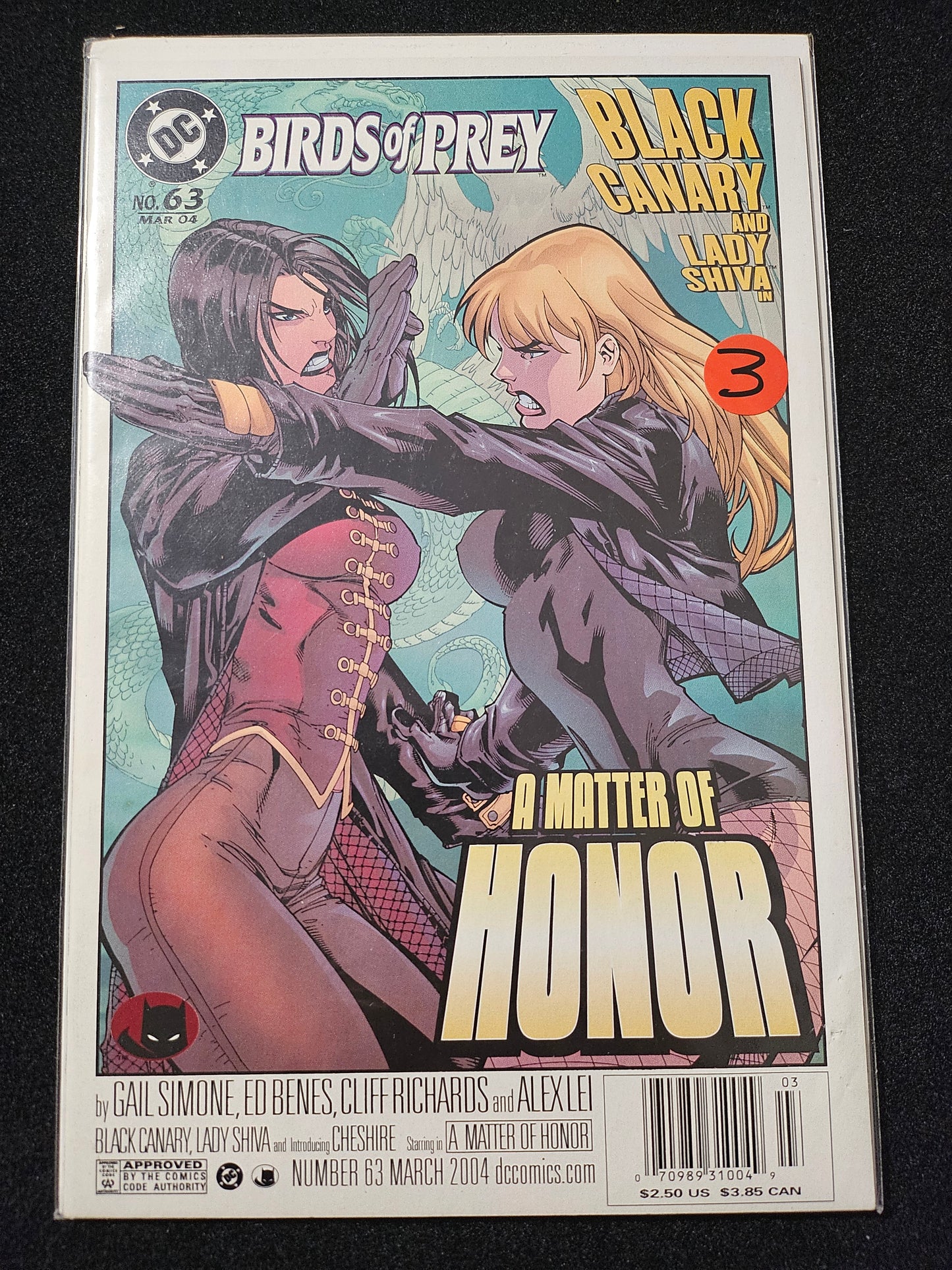Birds of Prey – DC Comics – (1999–2009) – Volume 1 – #63