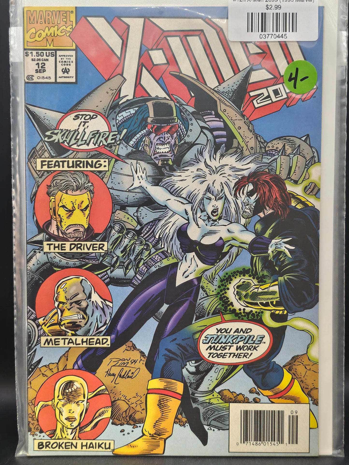 #12n X-Men 2099 (1993 Marvel)