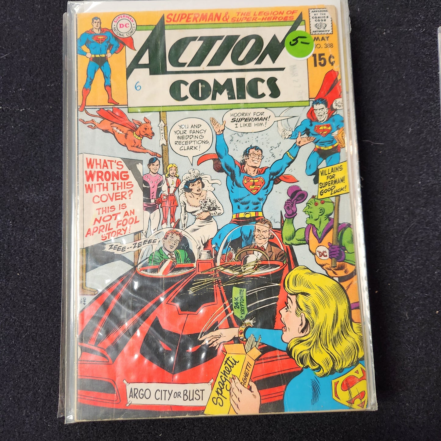 Action Comics #388 - This is Not an April Fool Story (DC 1970)