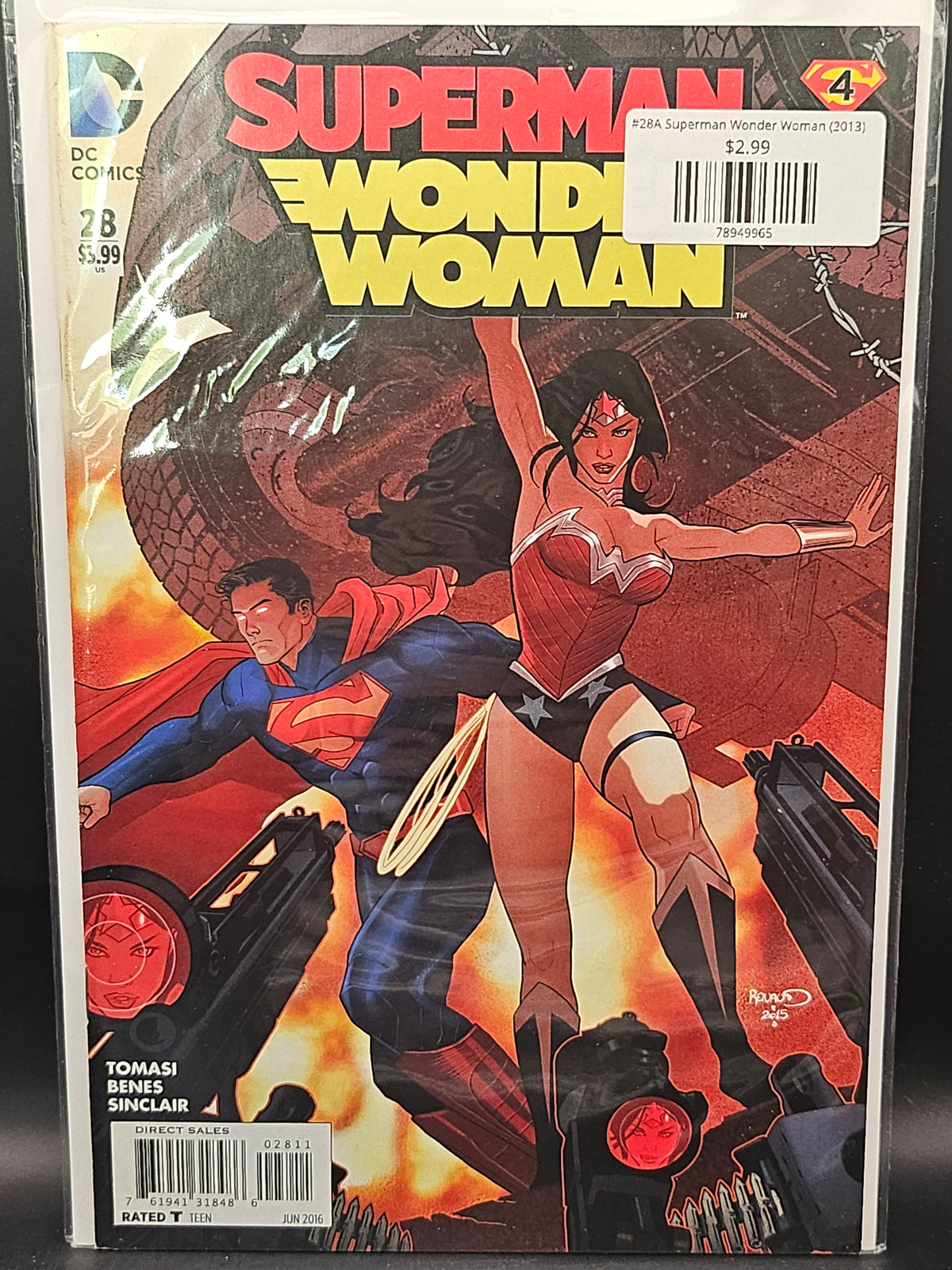 #28A Superman Wonder Woman (2013)