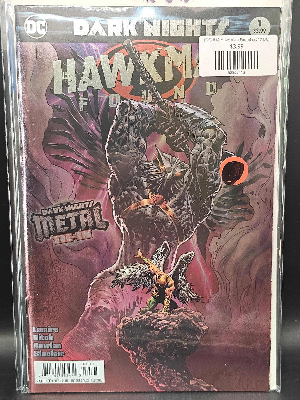 (OS) #1A Hawkman Found (2017 DC)
