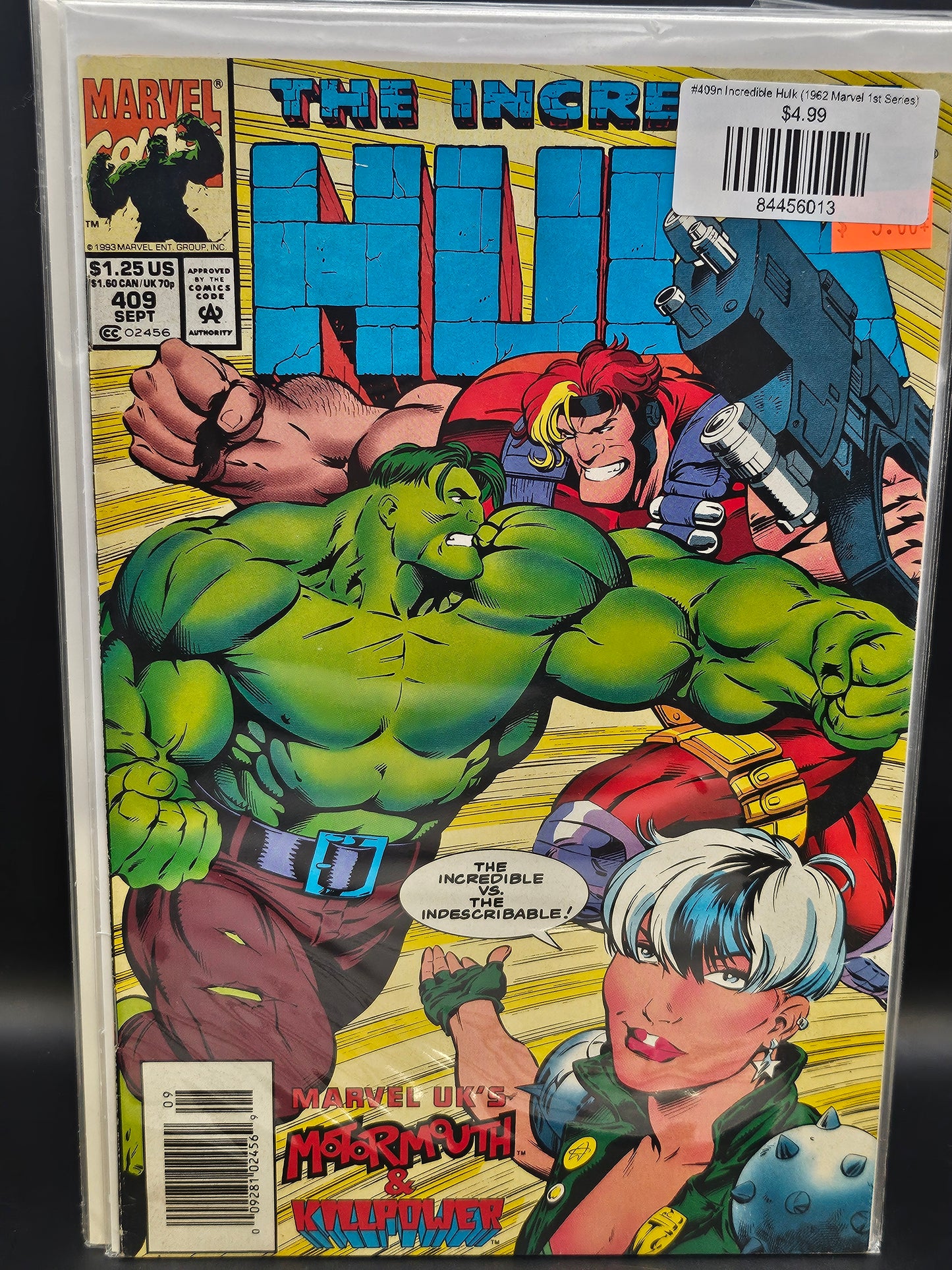 #409n Incredible Hulk (1962 Marvel 1st Series)