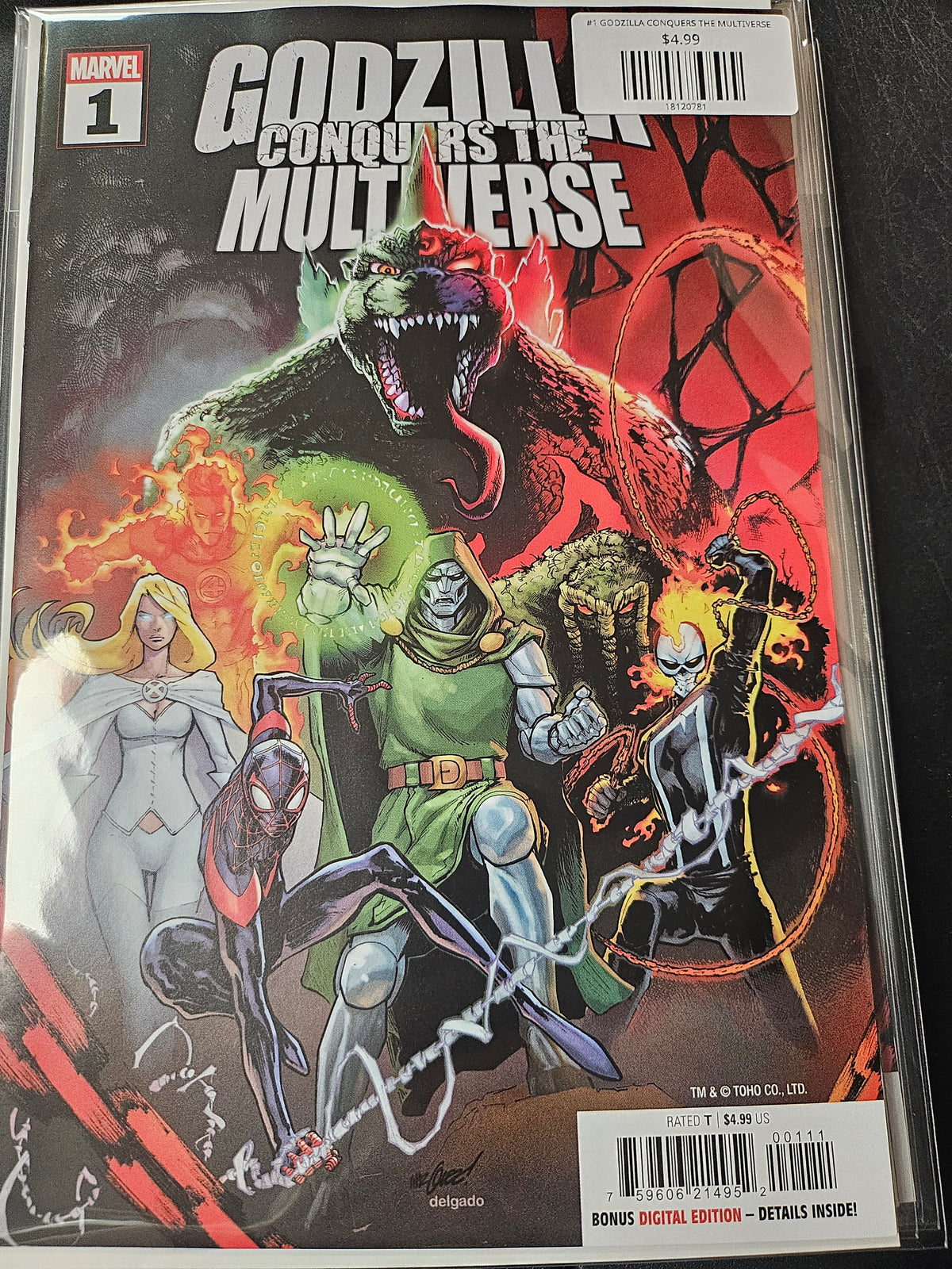 #1 GODZILLA CONQUERS THE MULTIVERSE
