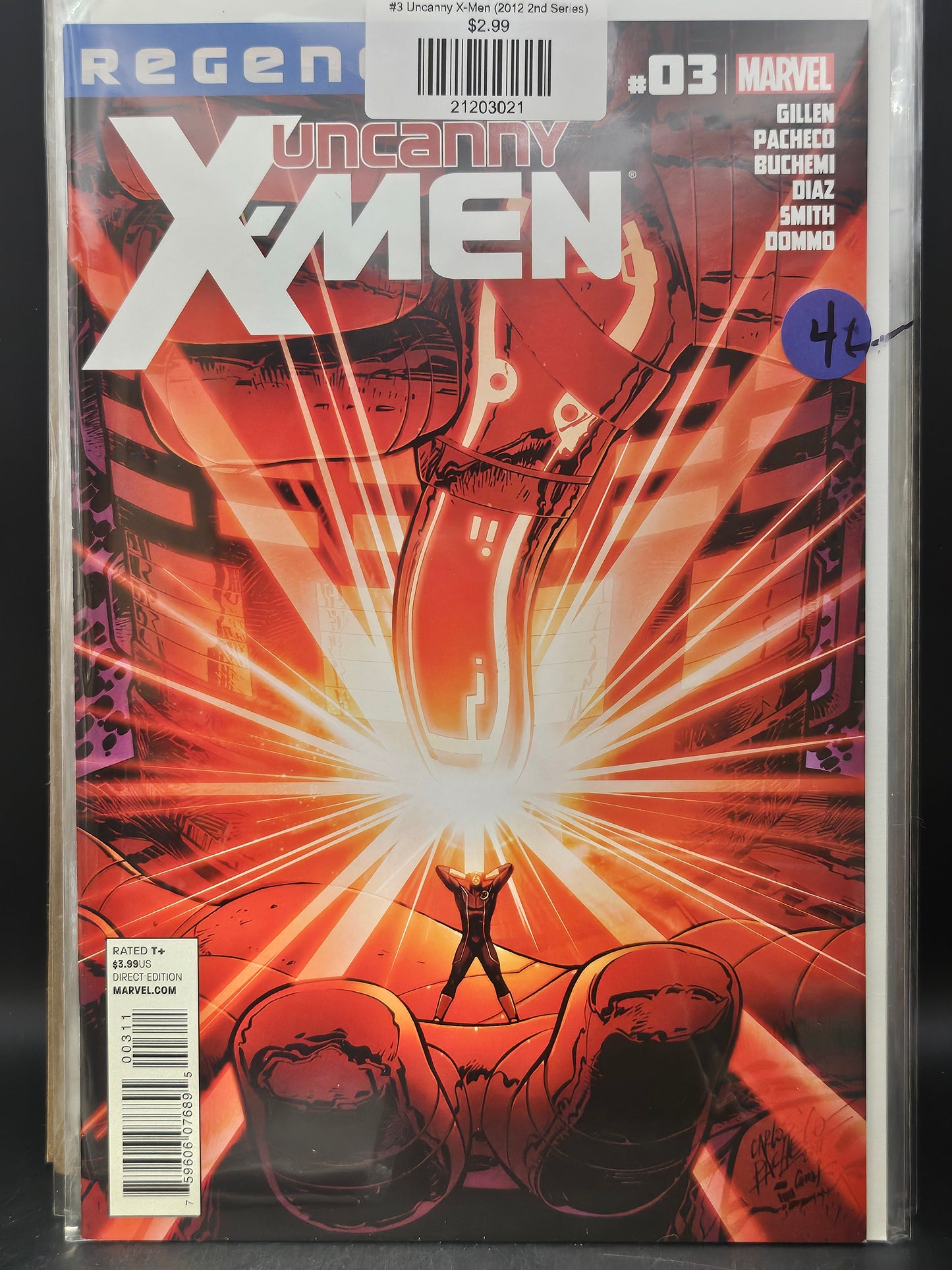 #3 Uncanny X-Men (2012 2nd Series)