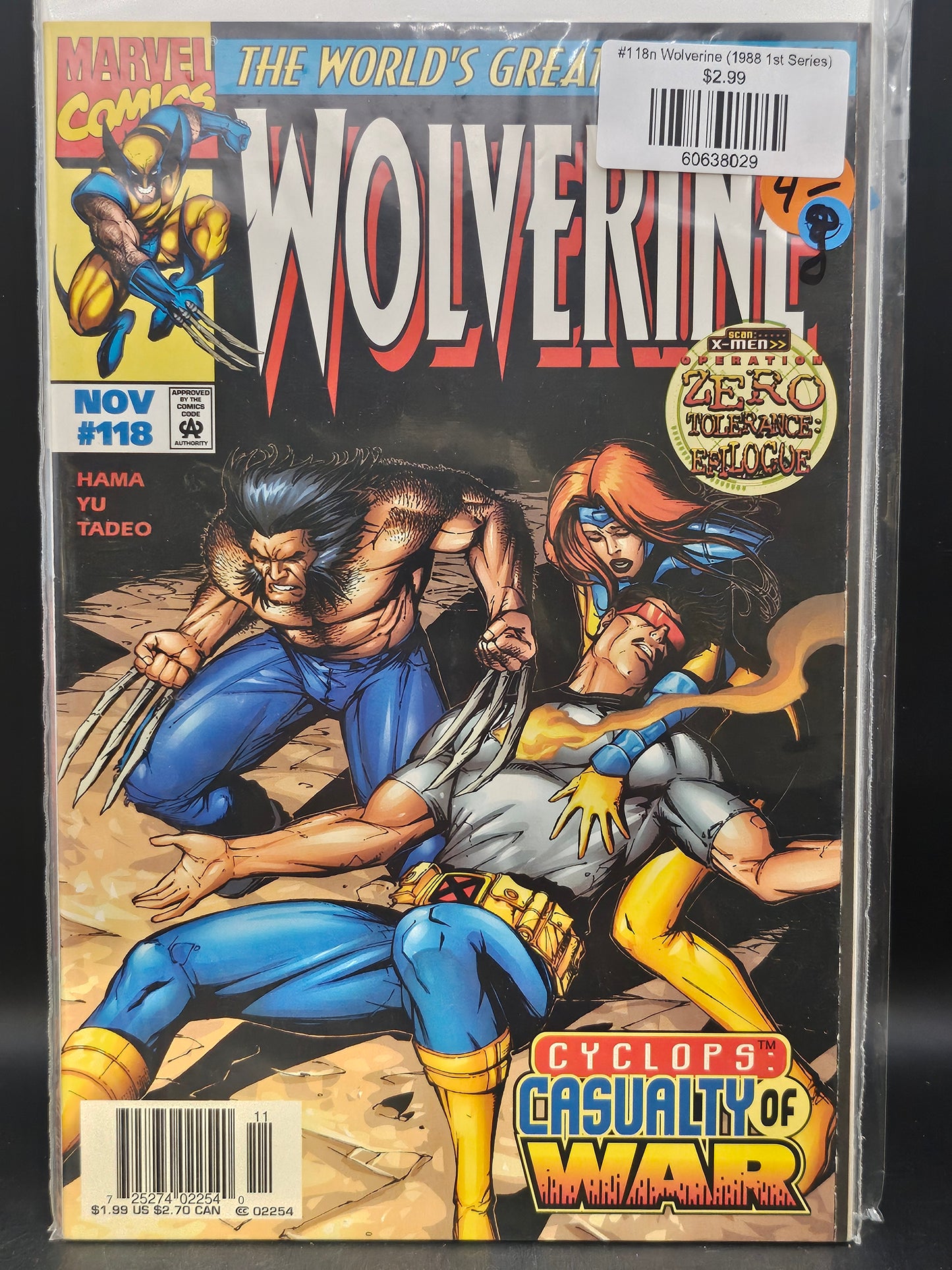 #118n Wolverine (1988 1st Series)