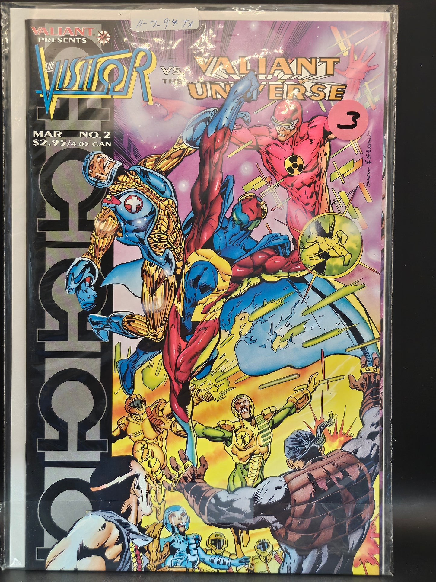 #1-2 Visitor vs. the Valiant Universe (1995)