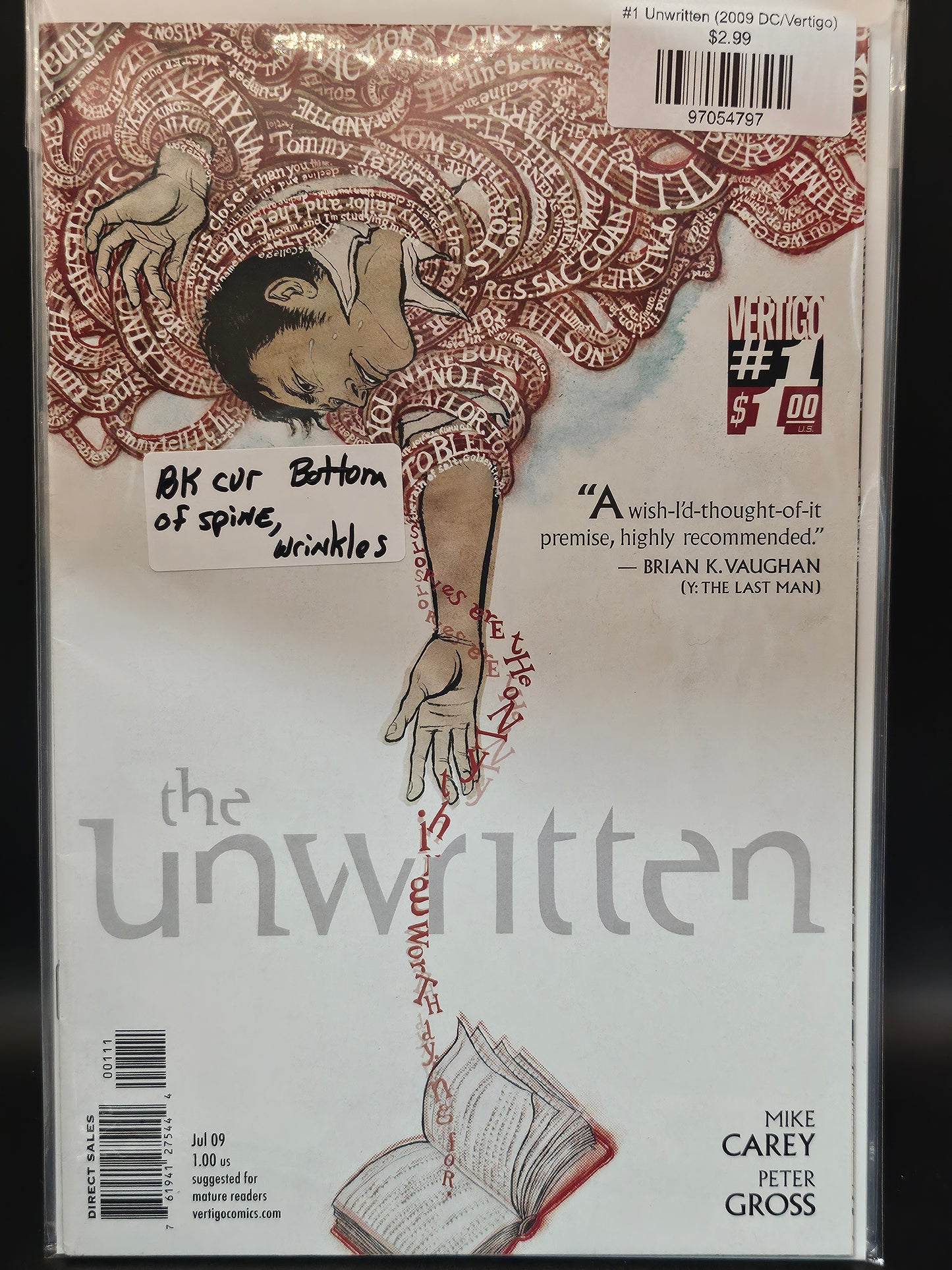 #1 Unwritten (2009 DC/Vertigo)