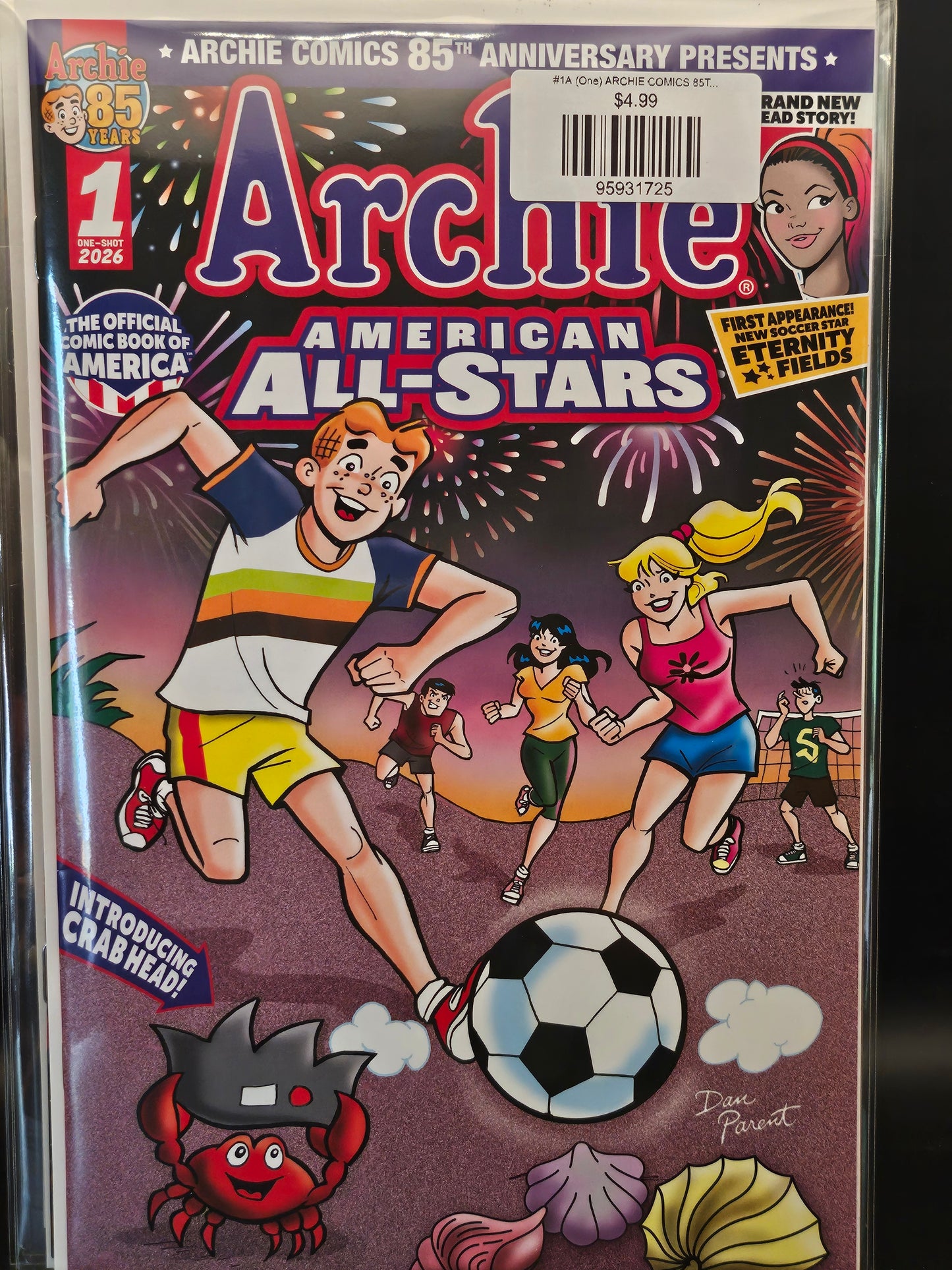 #1A (One) ARCHIE COMICS 85TH ANNIVERSARY PRESENTS ARCHIE AMERICAN ALL STARS (ONE SHOT DAN PARENT)