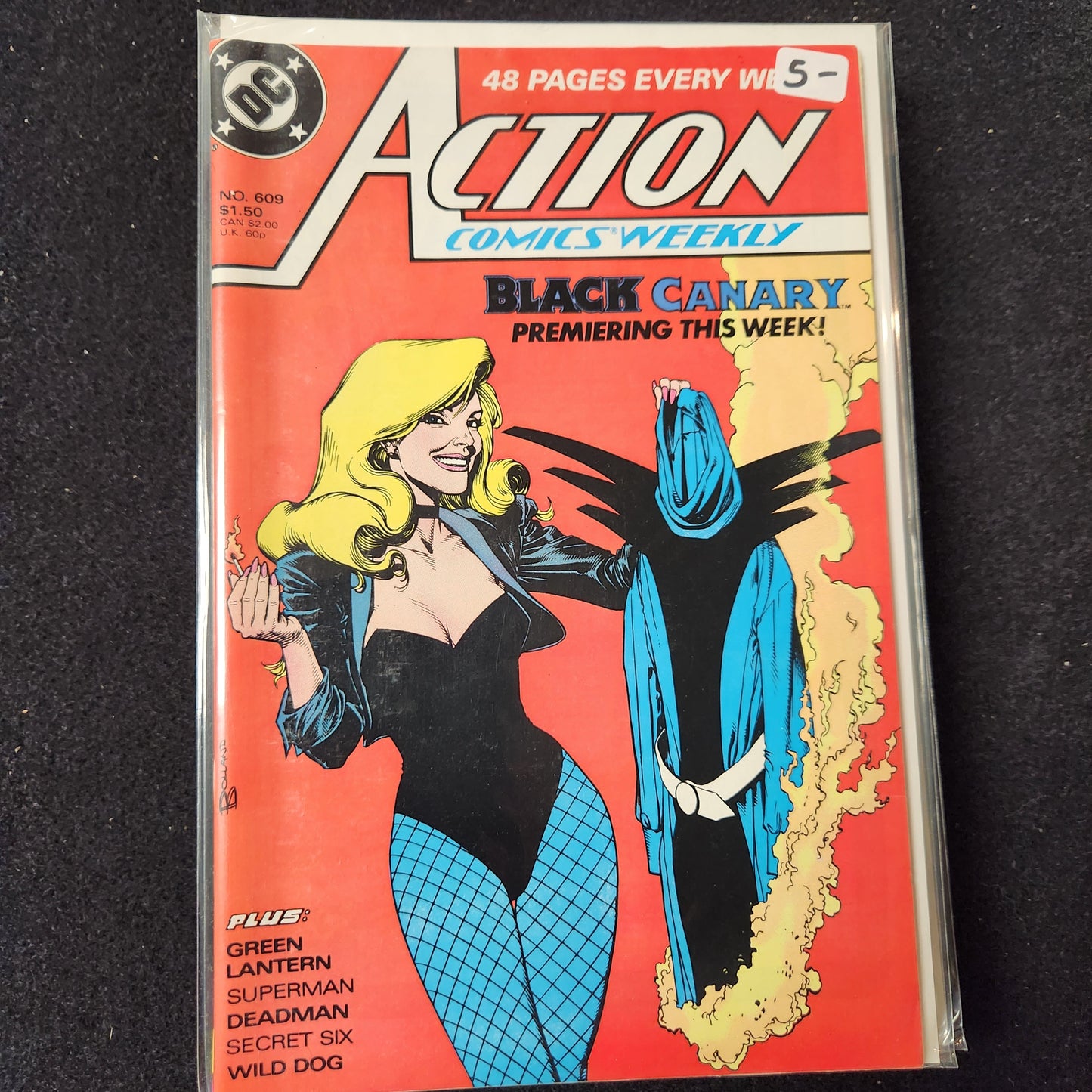 Action Comics #609 - Featuring Black Canary (DC 1988)
