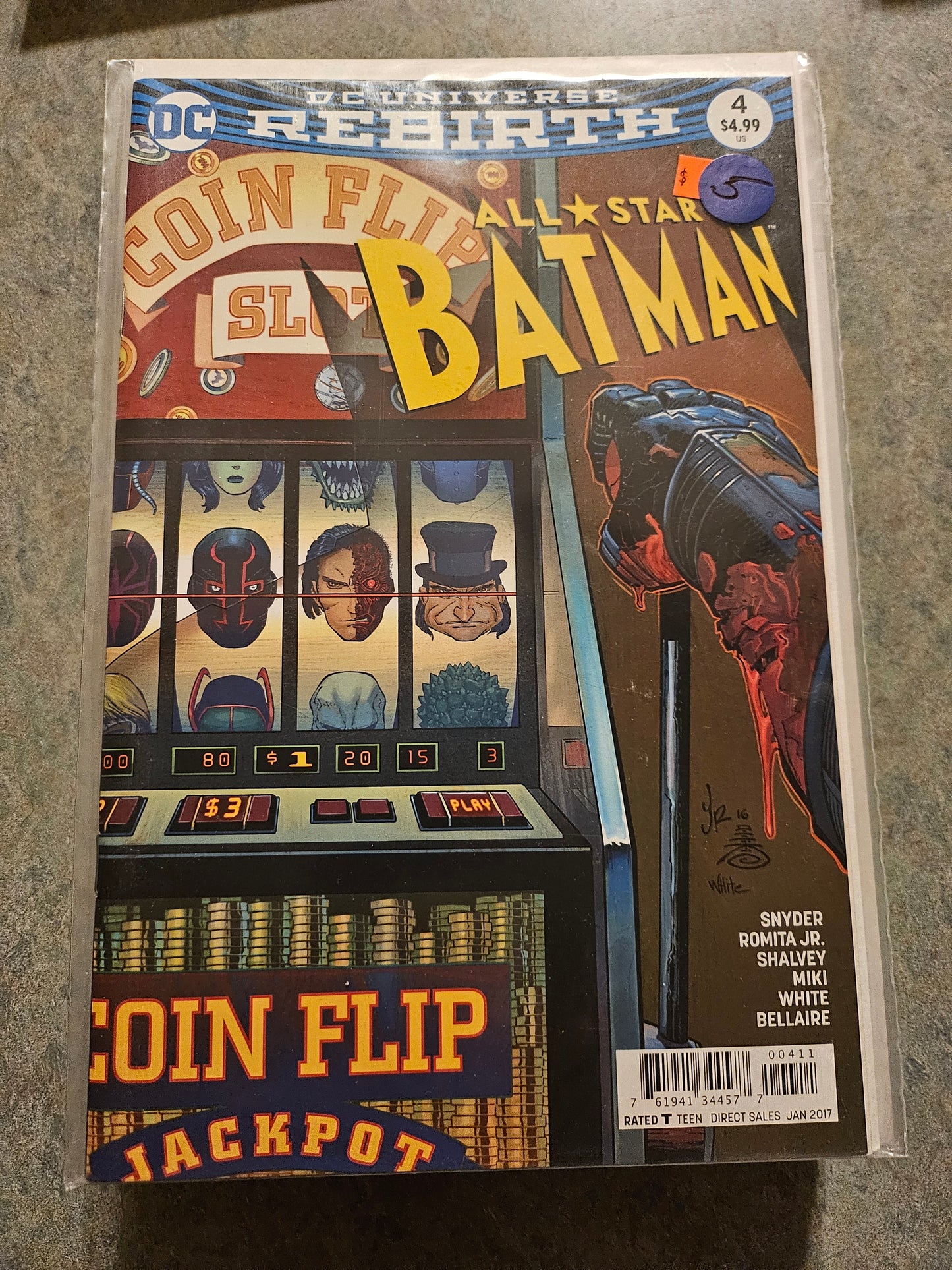 All Star Batman – DC Comics – (2016–2017) – Volume 1 – Limited Series – #4 - Cover A and B