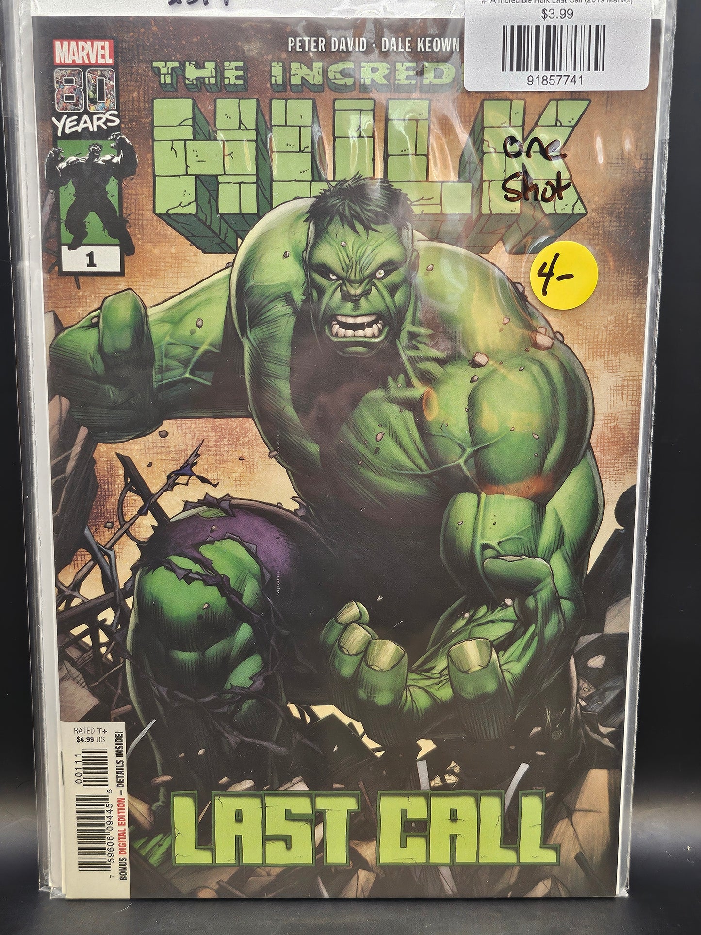 #1A Incredible Hulk Last Call (2019 Marvel)