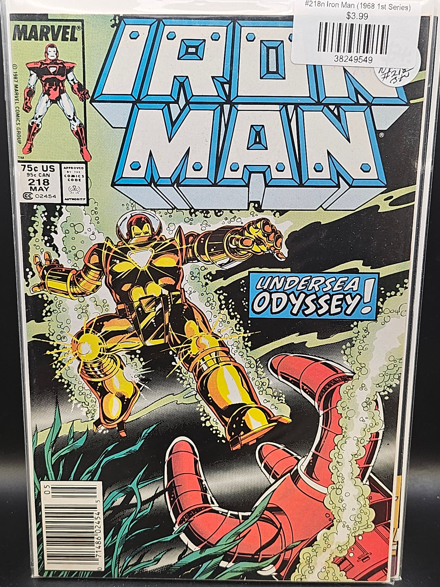 #218n Iron Man (1968 1st Series)